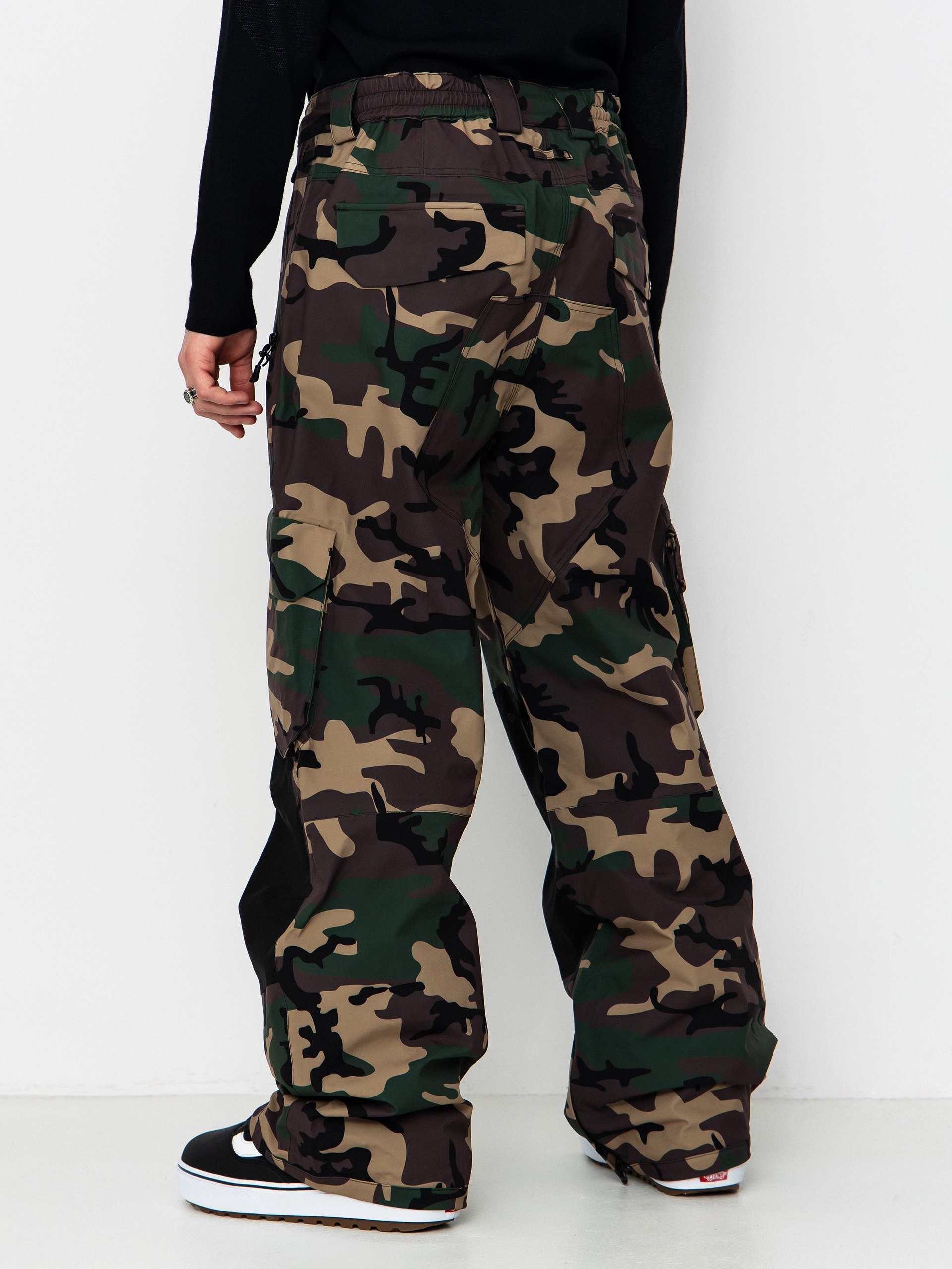 Pentru bărbați Pantaloni pentru snowboard ThirtyTwo Blahzay Cargo (camo)