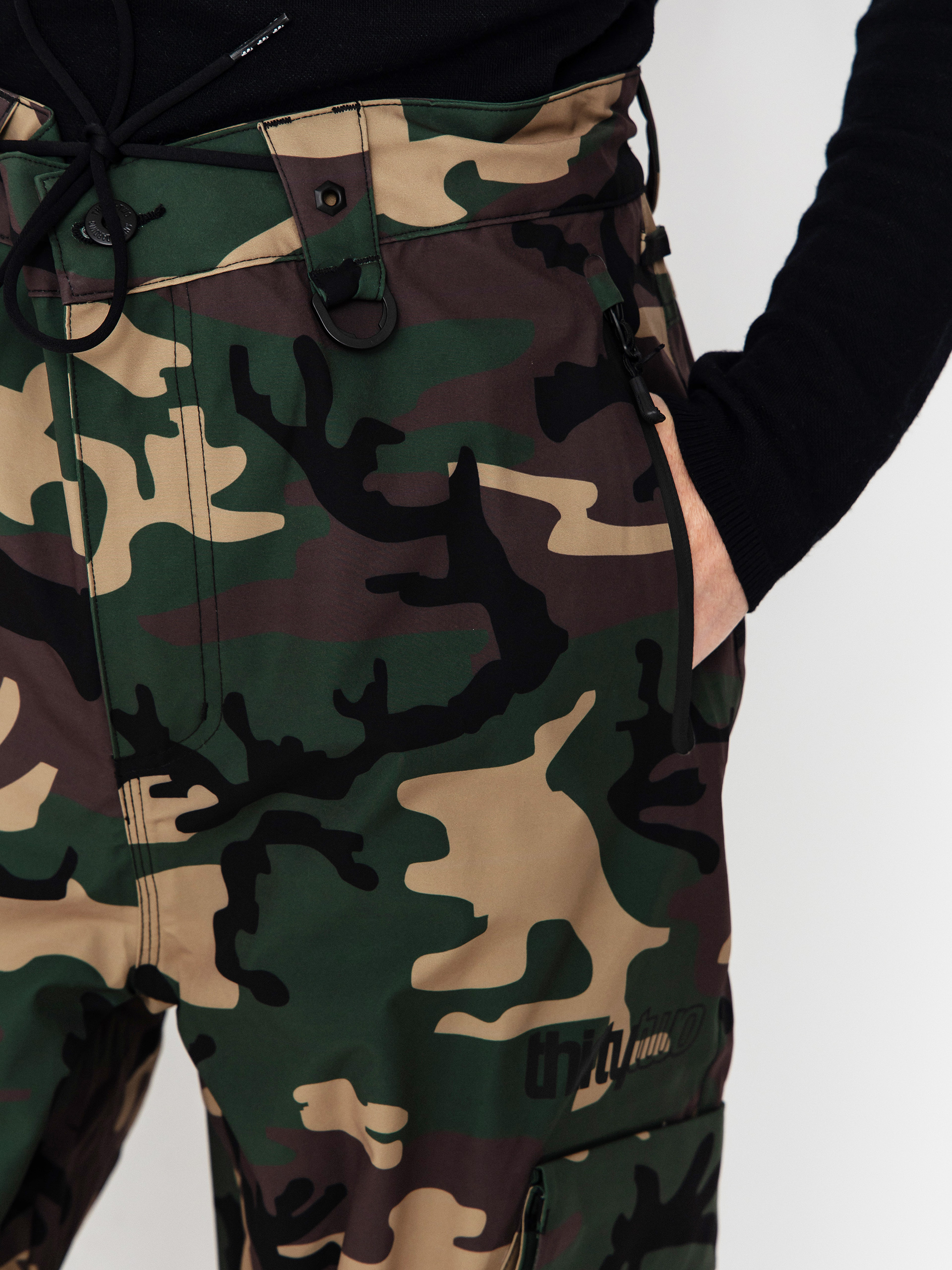 Pentru bărbați Pantaloni pentru snowboard ThirtyTwo Blahzay Cargo (camo)