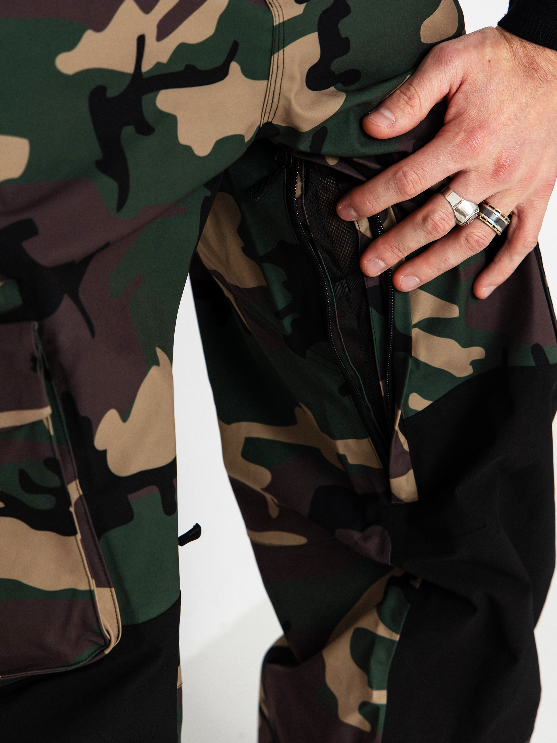 Pentru bărbați Pantaloni pentru snowboard ThirtyTwo Blahzay Cargo (camo)