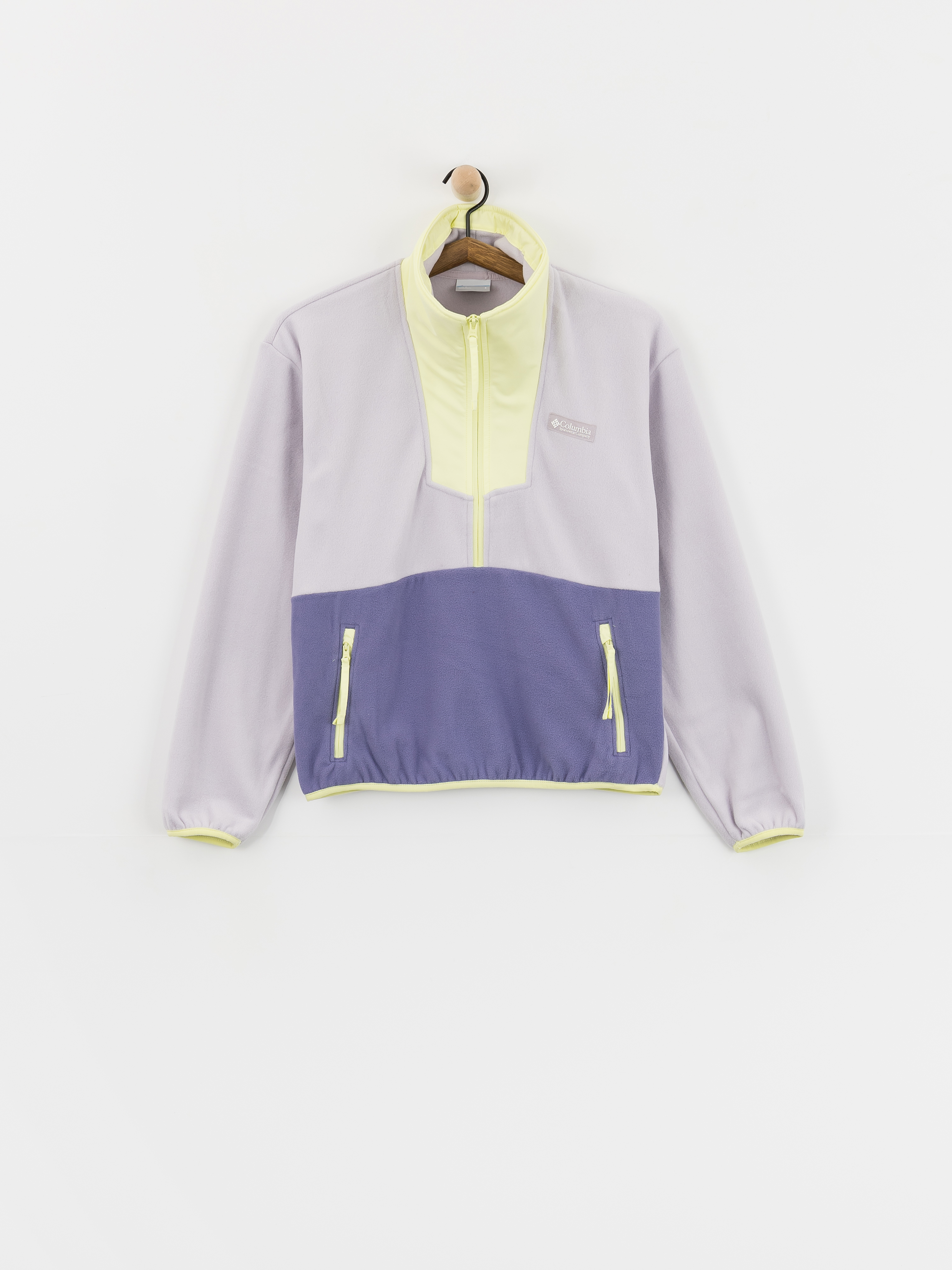 Hanorac din fleece Columbia Sequoia Grove 1/2 Zip Wmn (lavender pearl/stormwatch/citron haze)