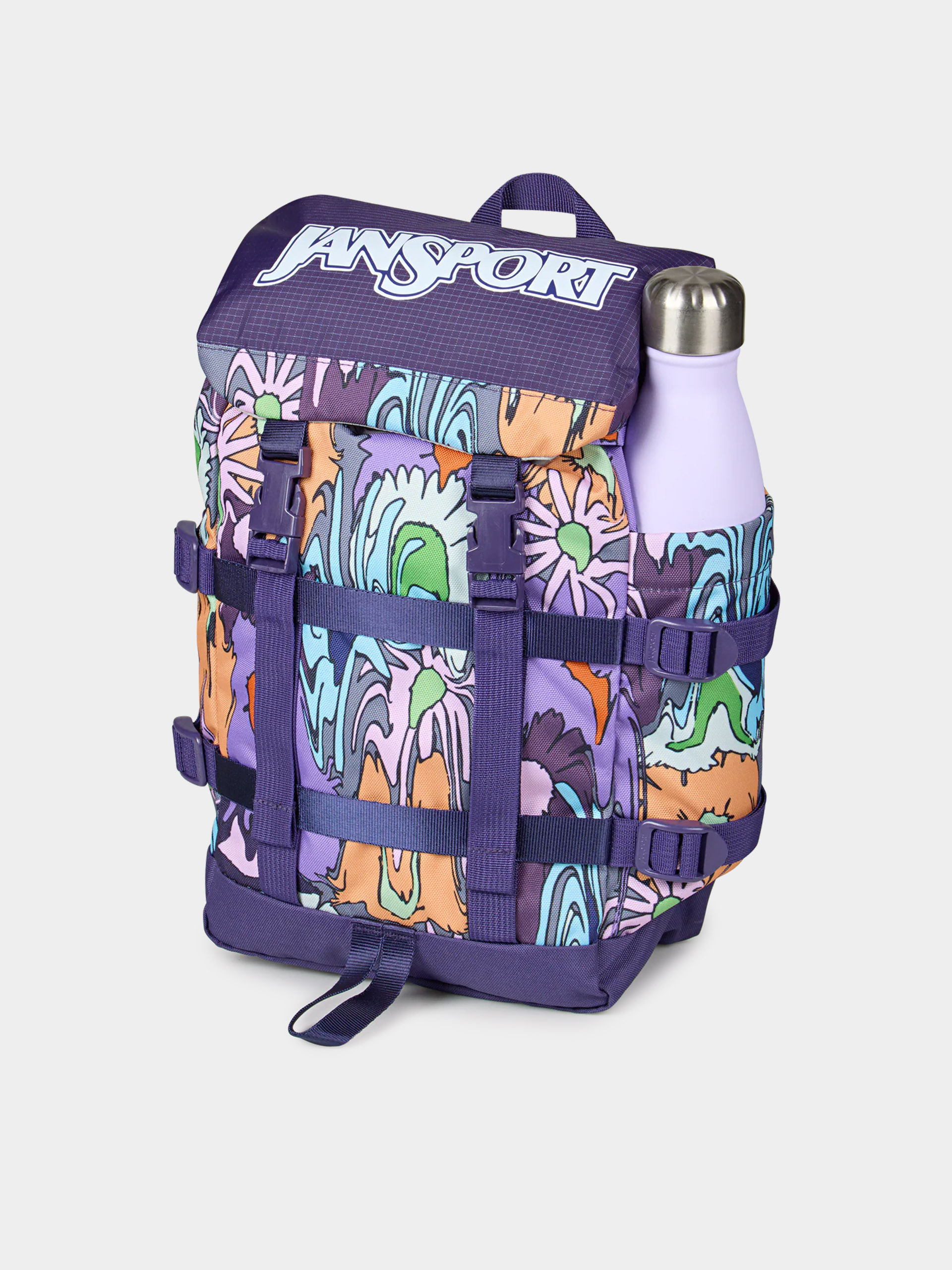 Rucsac JanSport Mini Skip Pack (melted blooms yellow)