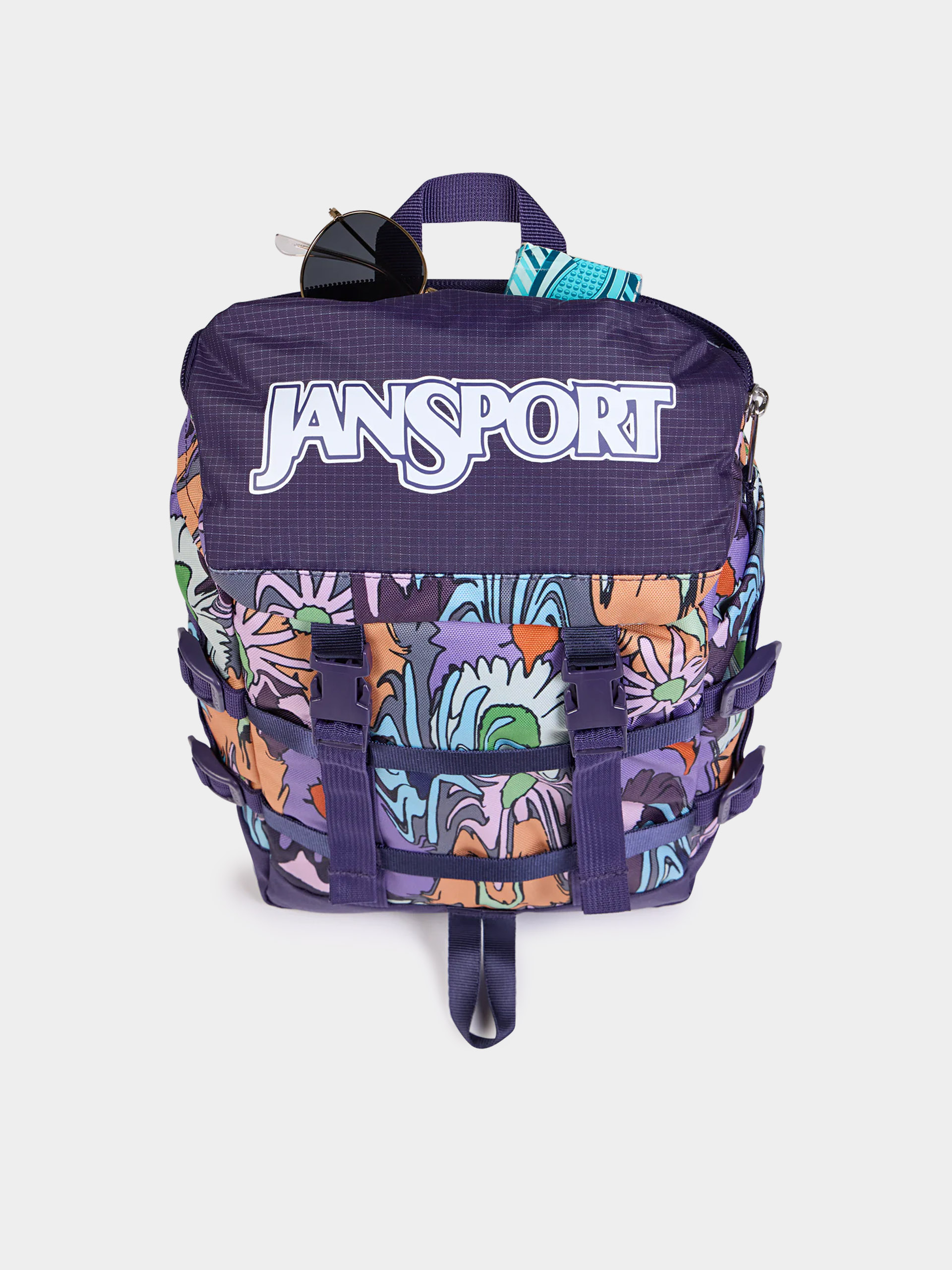 Rucsac JanSport Mini Skip Pack (melted blooms yellow)