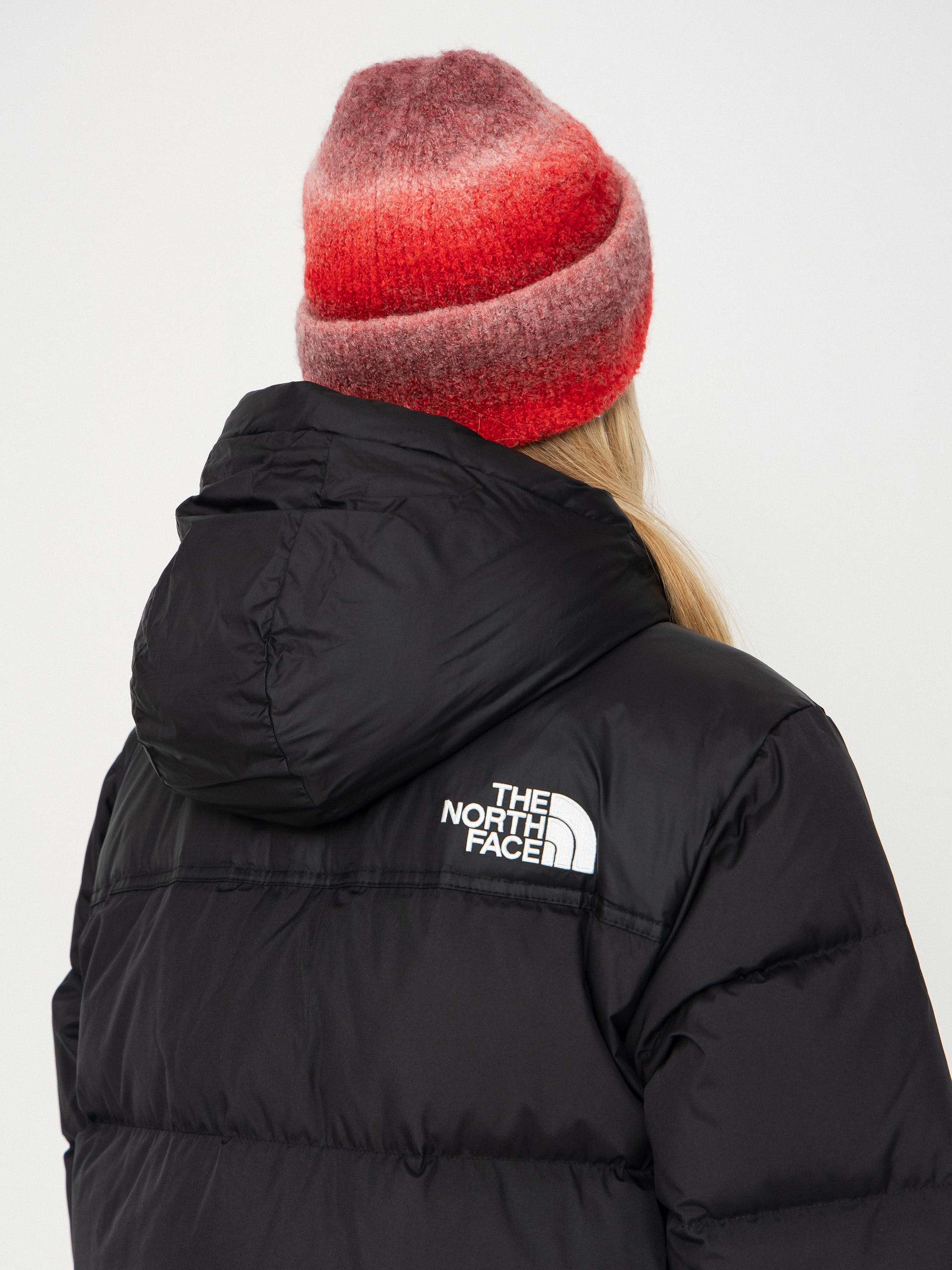 Geacă The North Face Nuptse Parka Wmn (tnf black/npf/r)