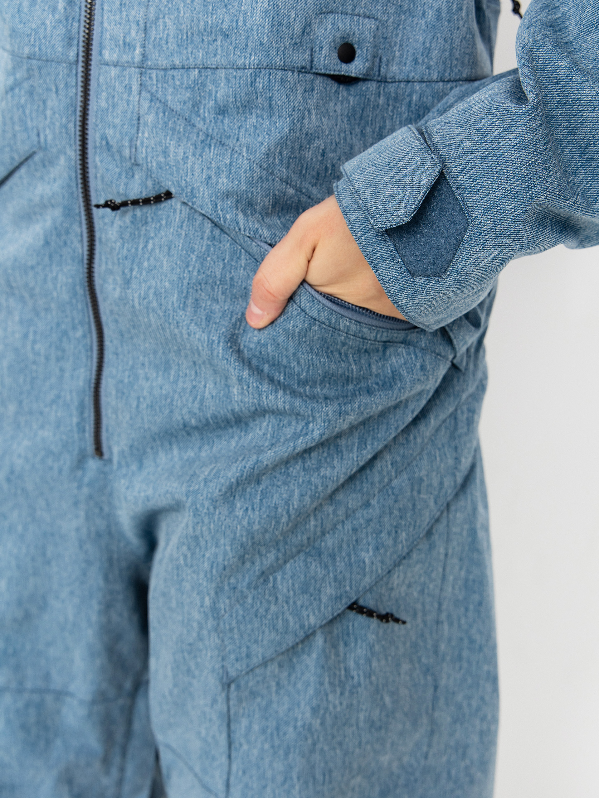 Pentru femei Costum schi Volcom Shiloh Snow Suit (denim)