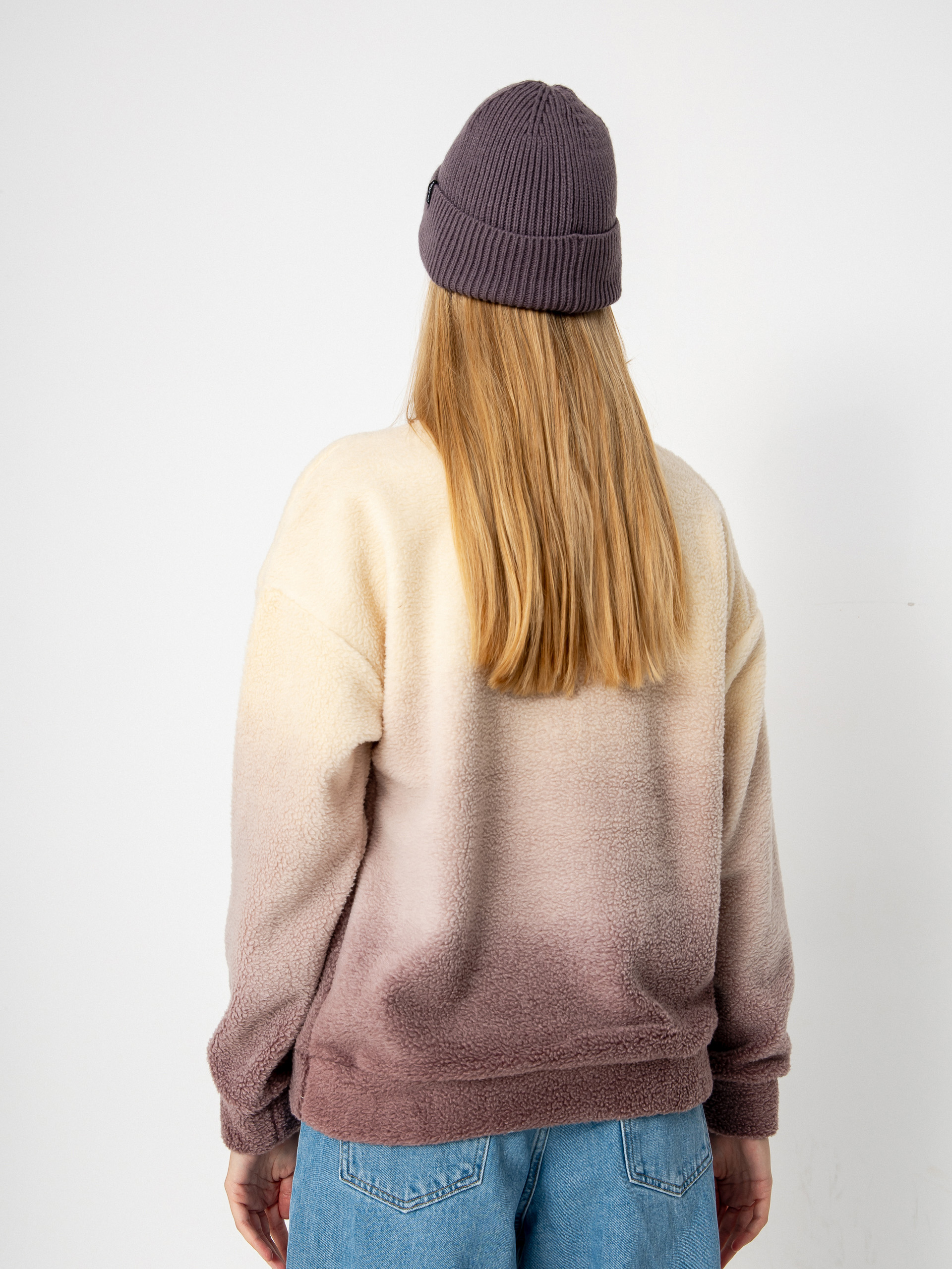 Pentru femei Hanorac din fleece Roxy Live Out Loud Gradient (huckleberry)