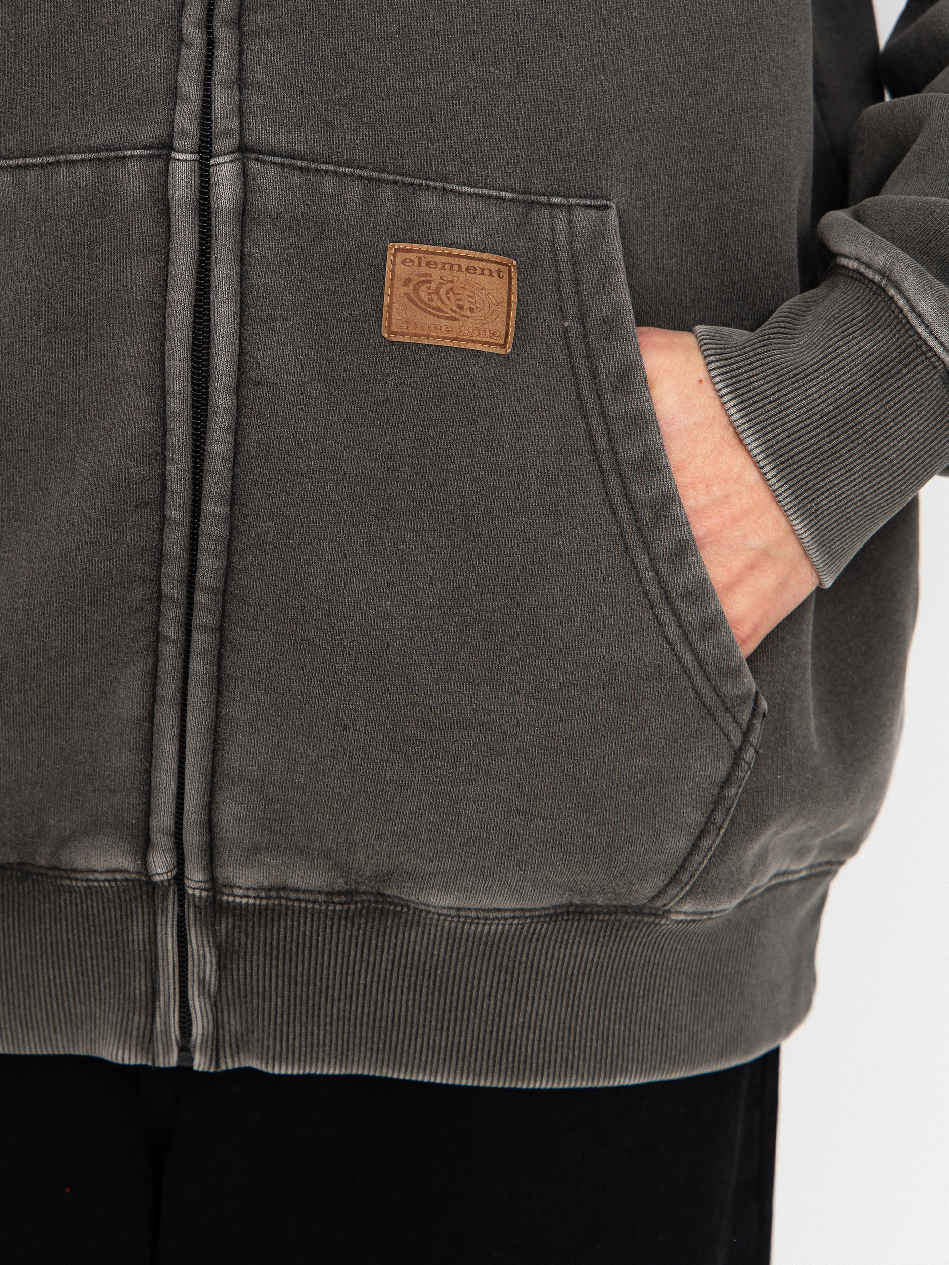 Hanorac cu glugă Element Cargo ZHD (off black)