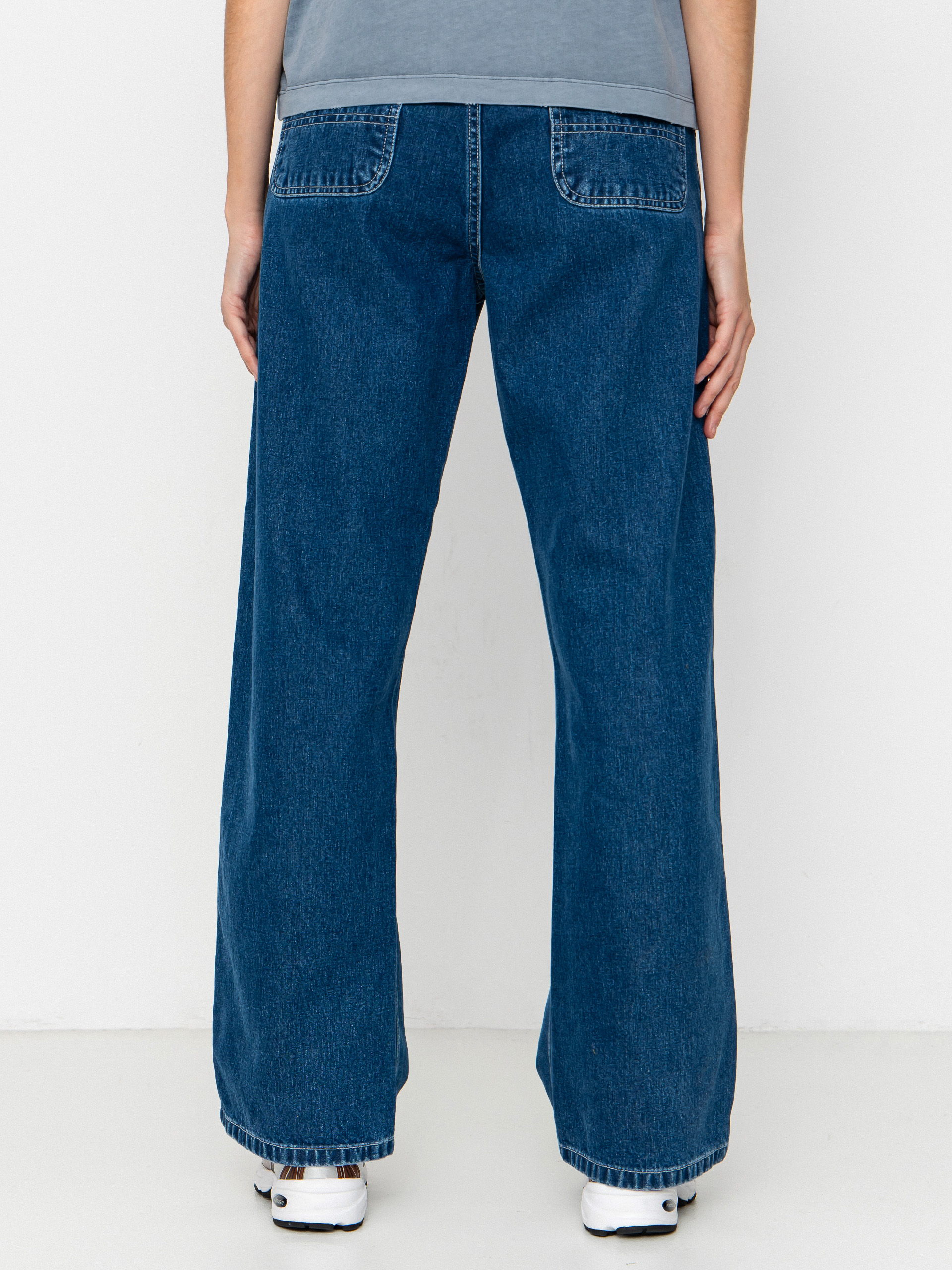 Pantaloni Carhartt WIP Simple Wmn (blue)