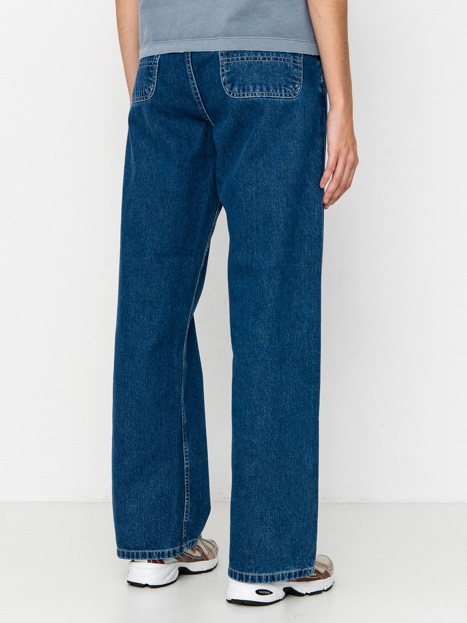 Pantaloni Carhartt WIP Simple Wmn (blue)