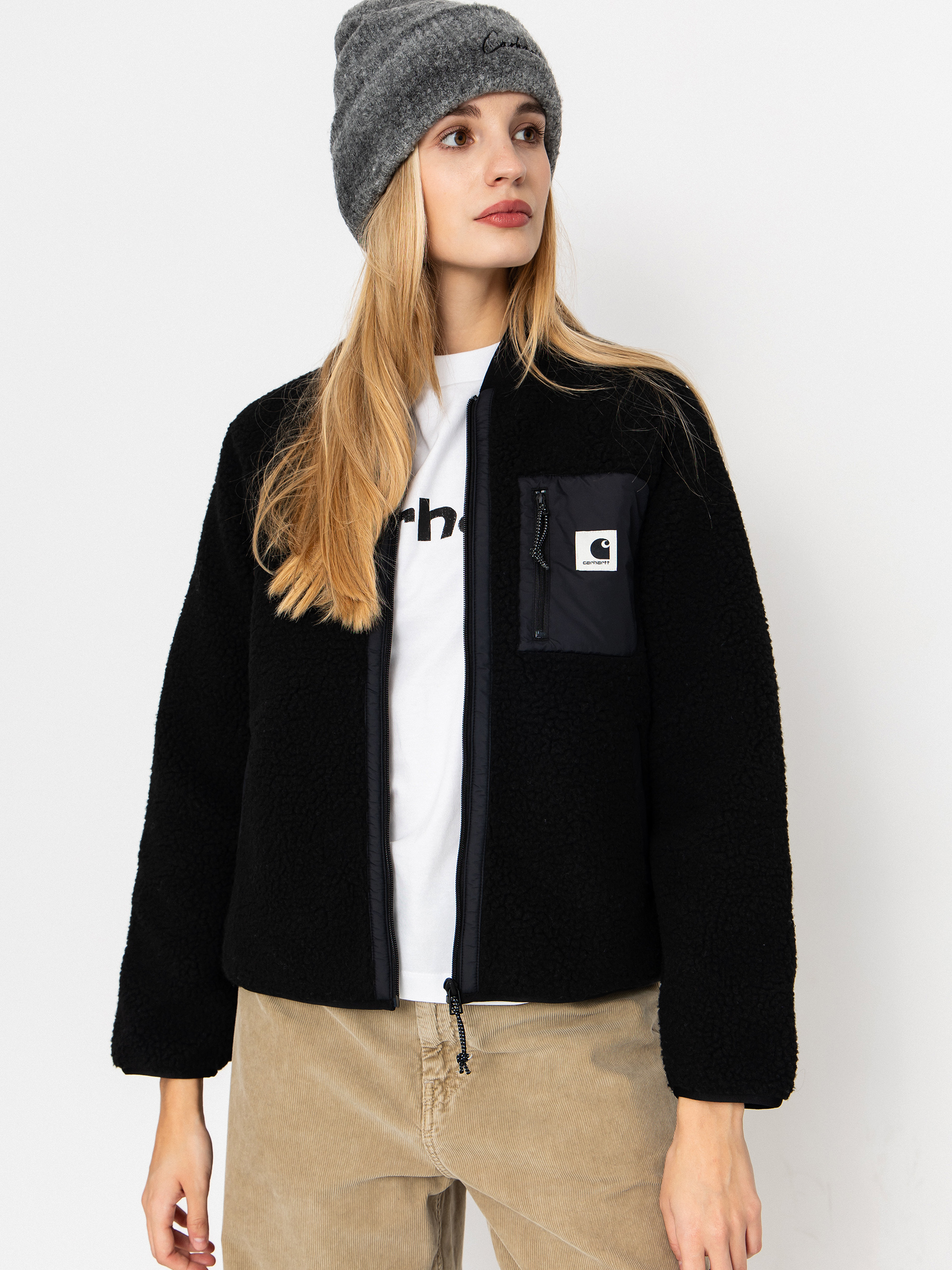 Geacă Carhartt WIP Janet Wmn (black/black)