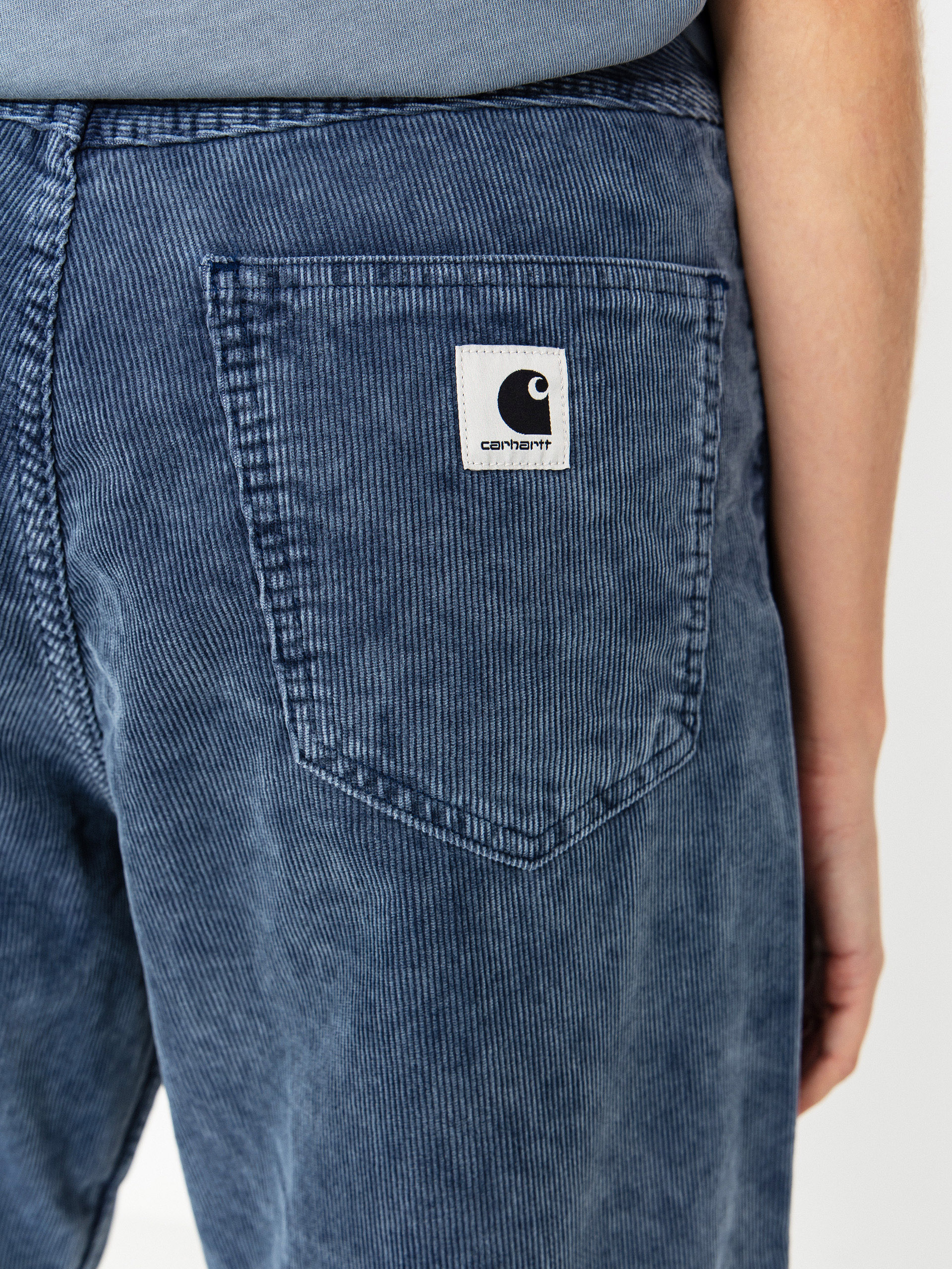 Pantaloni Carhartt WIP Brandon Wmn (jupiter/dusky washed)