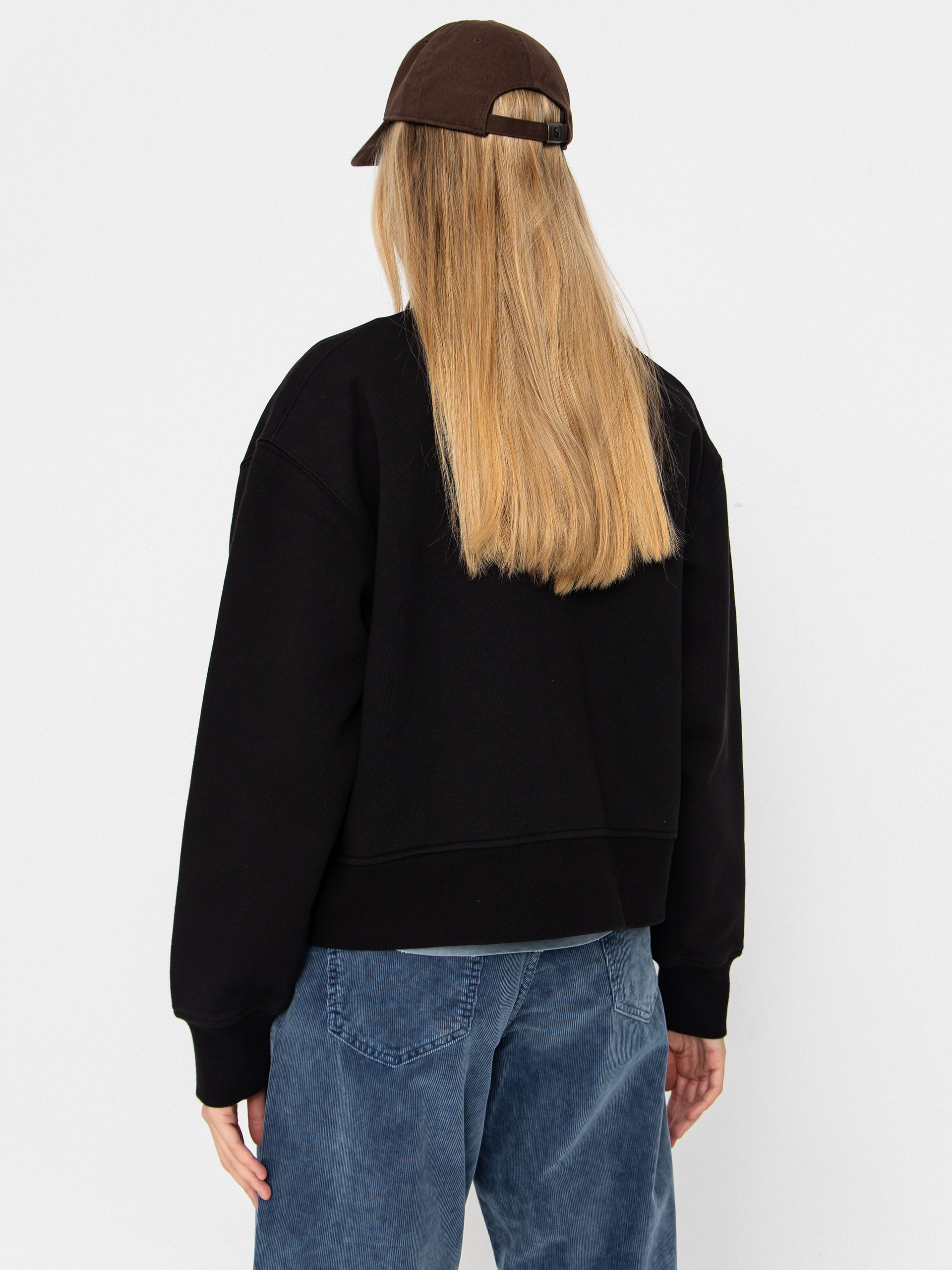 Geacă Carhartt WIP Detroit Wmn (black/stone washed)