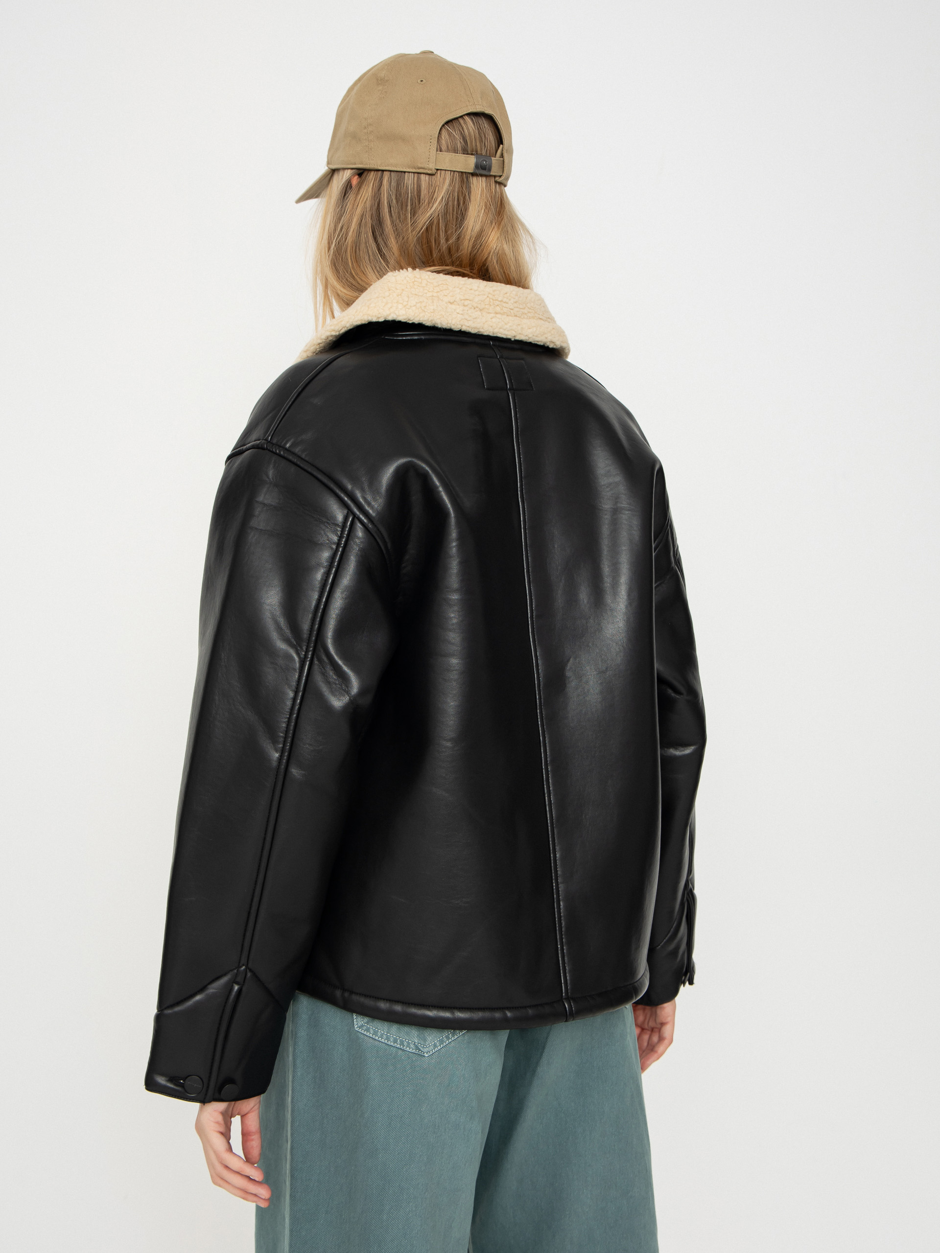 Geacă Carhartt WIP Shepton OG Michigan Coat Wmn (black/natural)