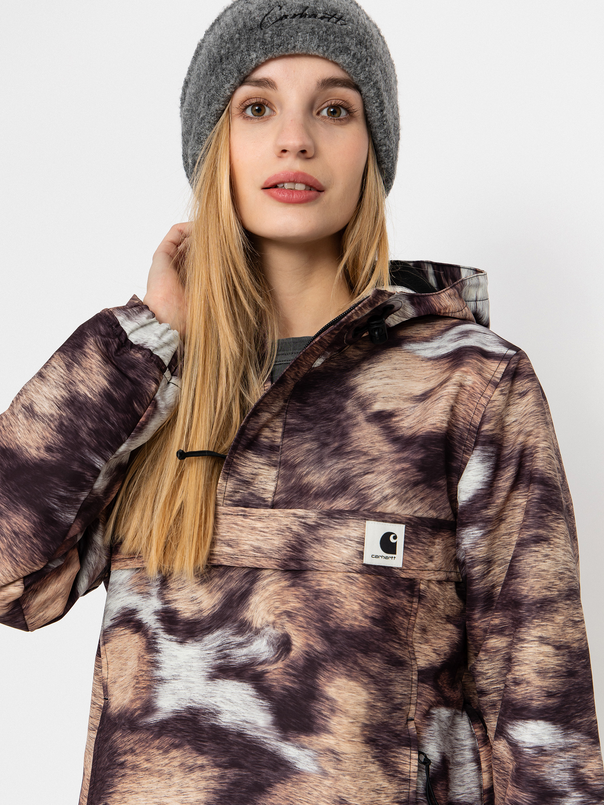 Geacă Carhartt WIP Nimbus Pullover Wmn (wild dog print)