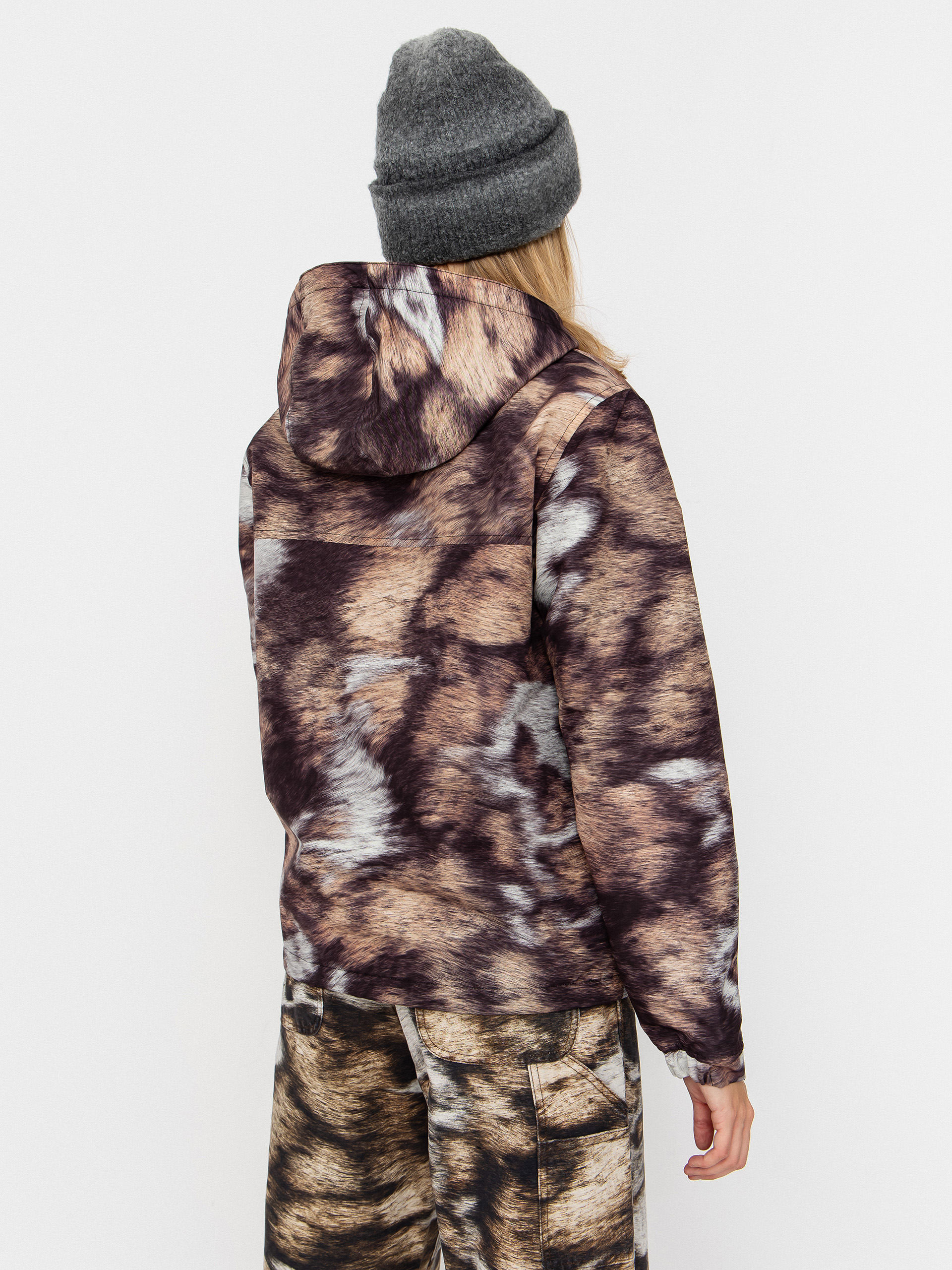 Geacă Carhartt WIP Nimbus Pullover Wmn (wild dog print)