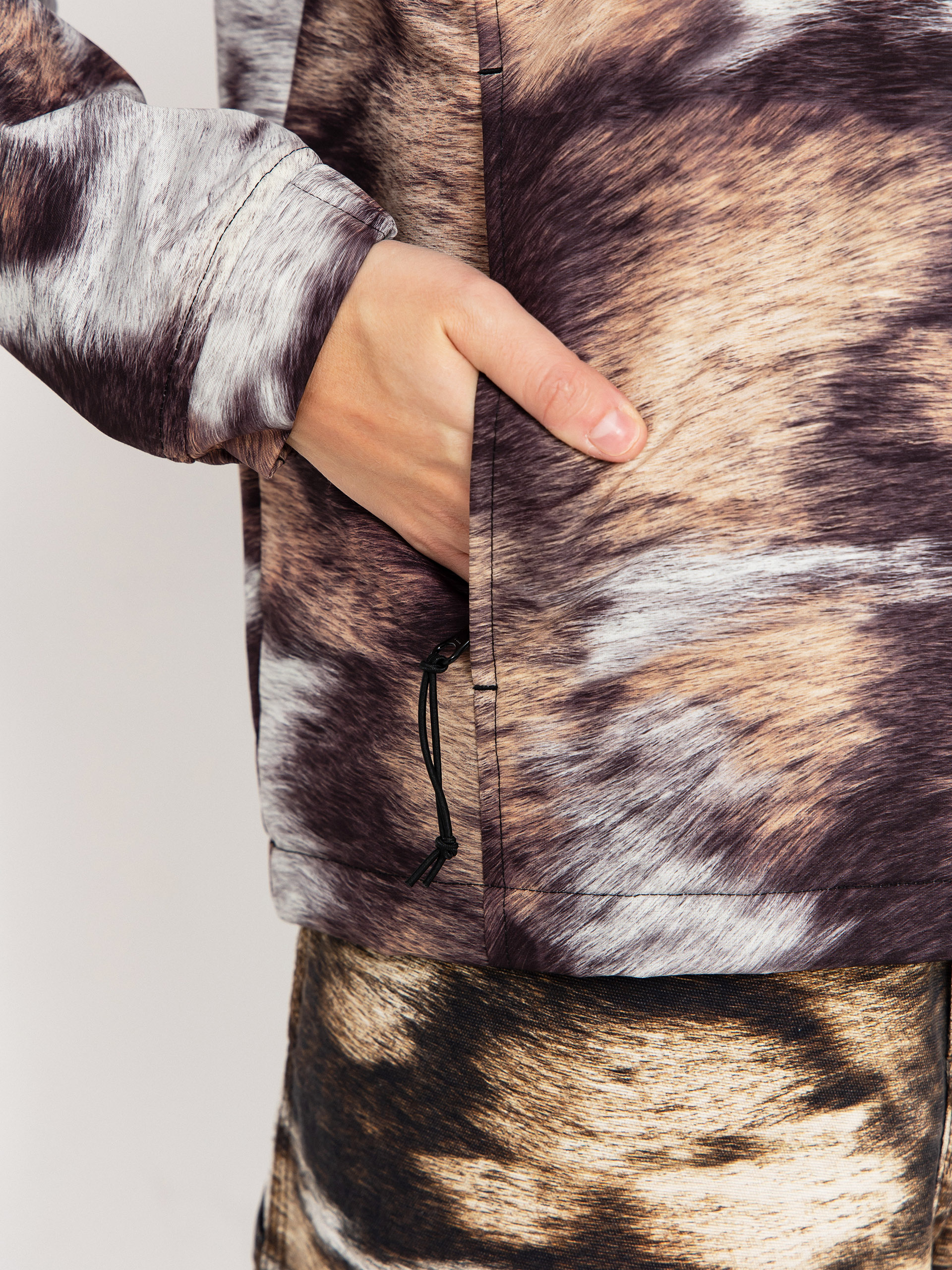 Geacă Carhartt WIP Nimbus Pullover Wmn (wild dog print)