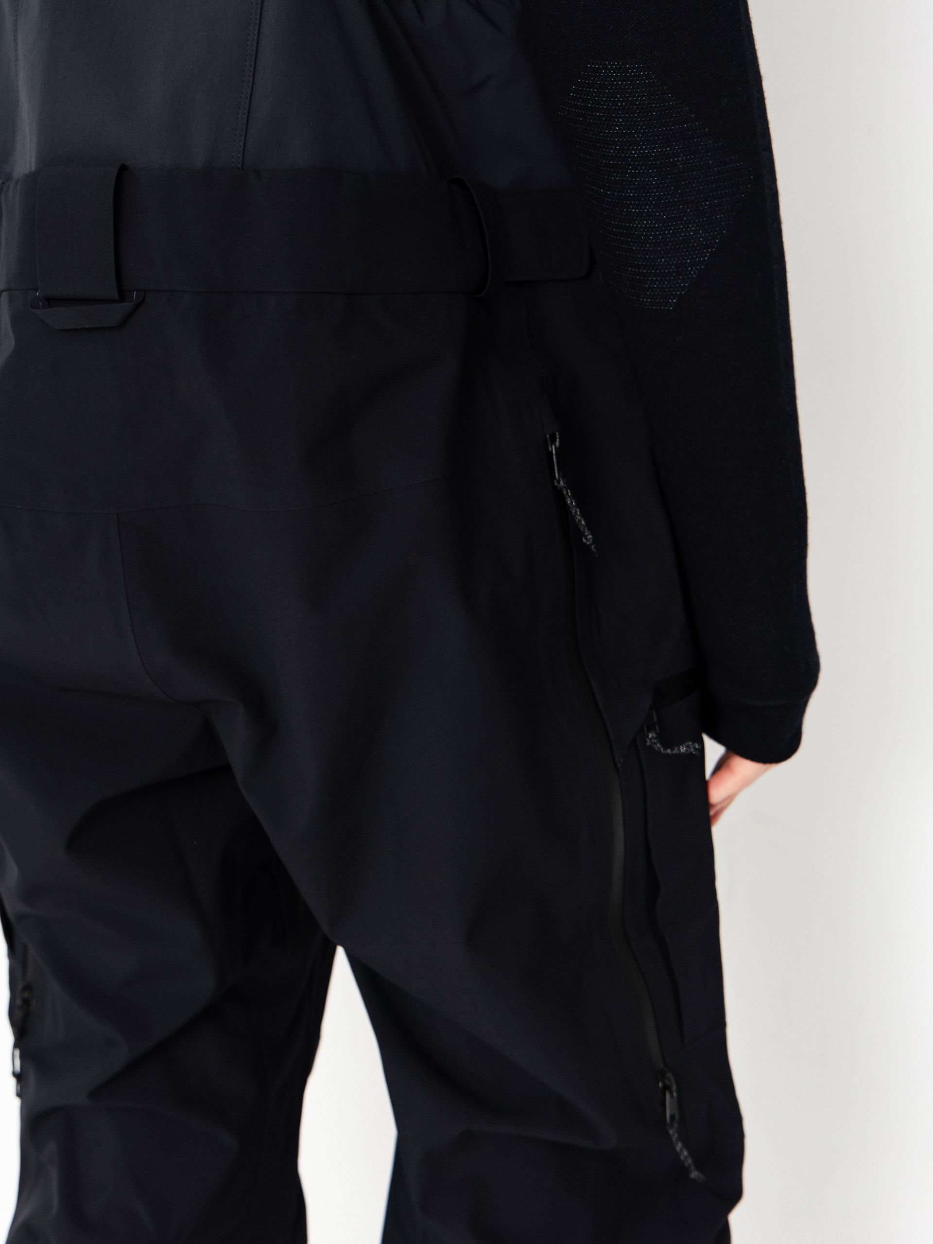 Pentru bărbați Pantaloni pentru snowboard Jones Snowboards Shralpinist Str Rec Bib (stealth black)