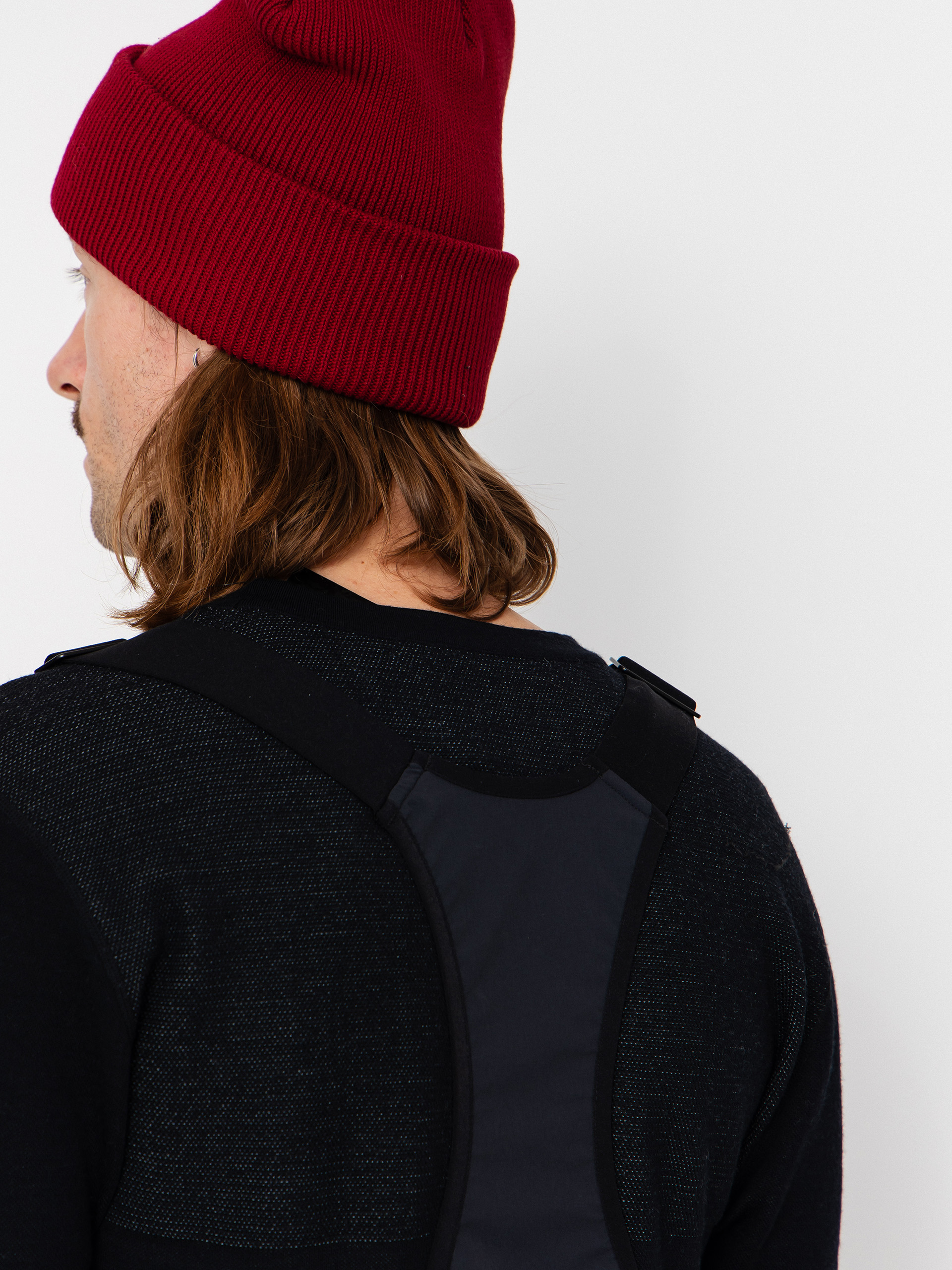 Pentru bărbați Pantaloni pentru snowboard Jones Snowboards Shralpinist Str Rec Bib (stealth black)