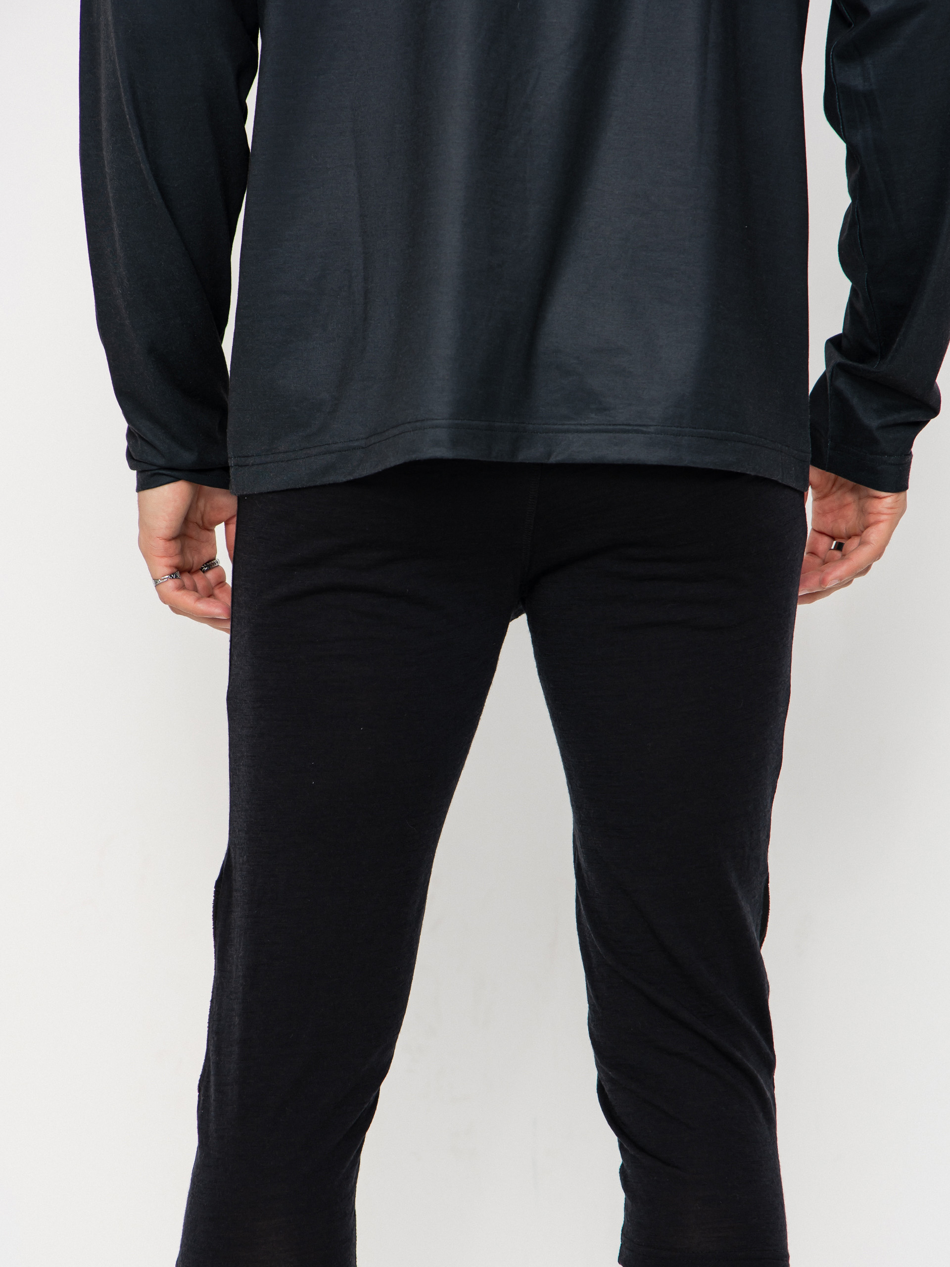 Pentru bărbați Colanți termici ThirtyTwo Ridelite Merino Knicker (black/black)