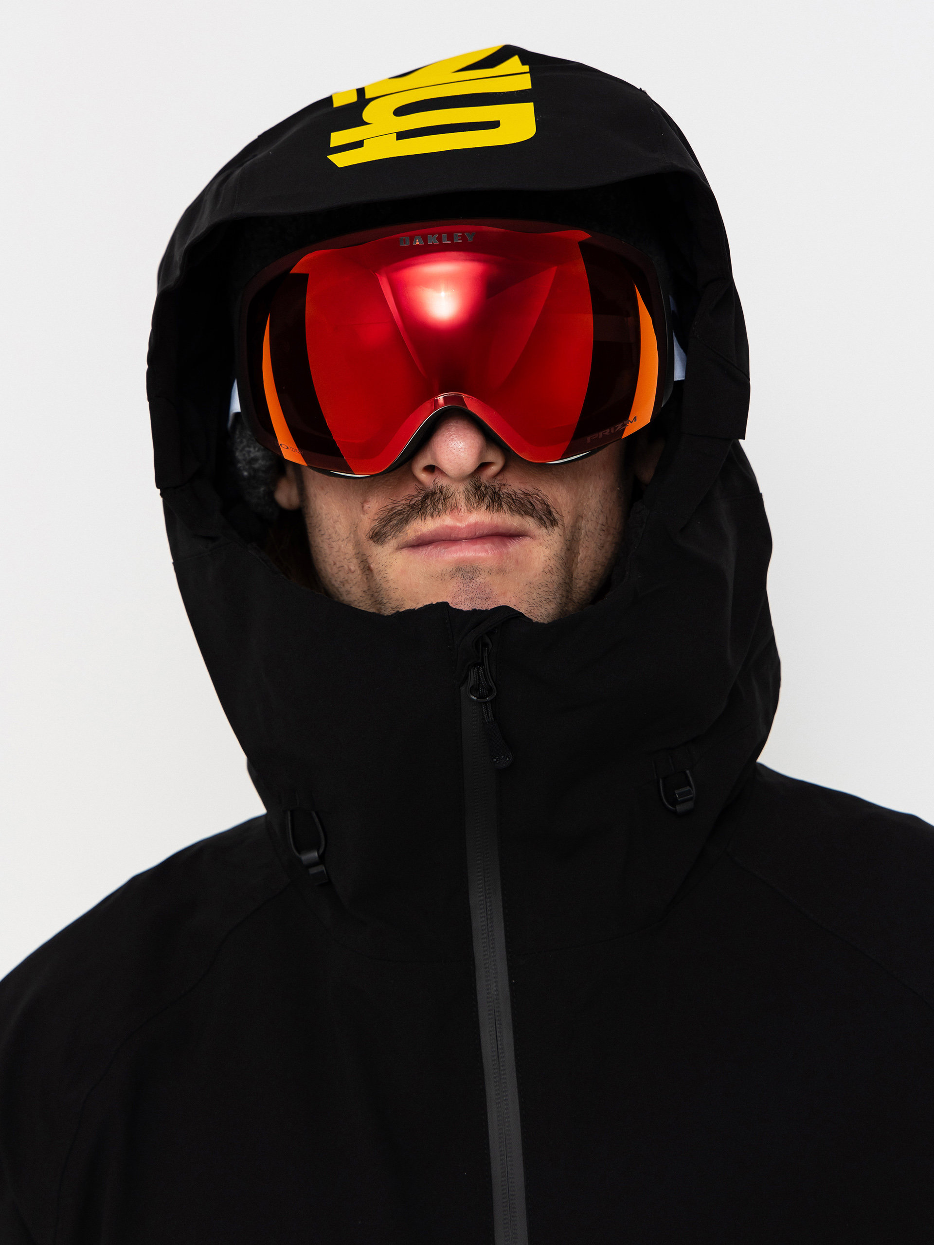 Pentru bărbați Geacă de snowboard ThirtyTwo Light Anorak (black/yellow)