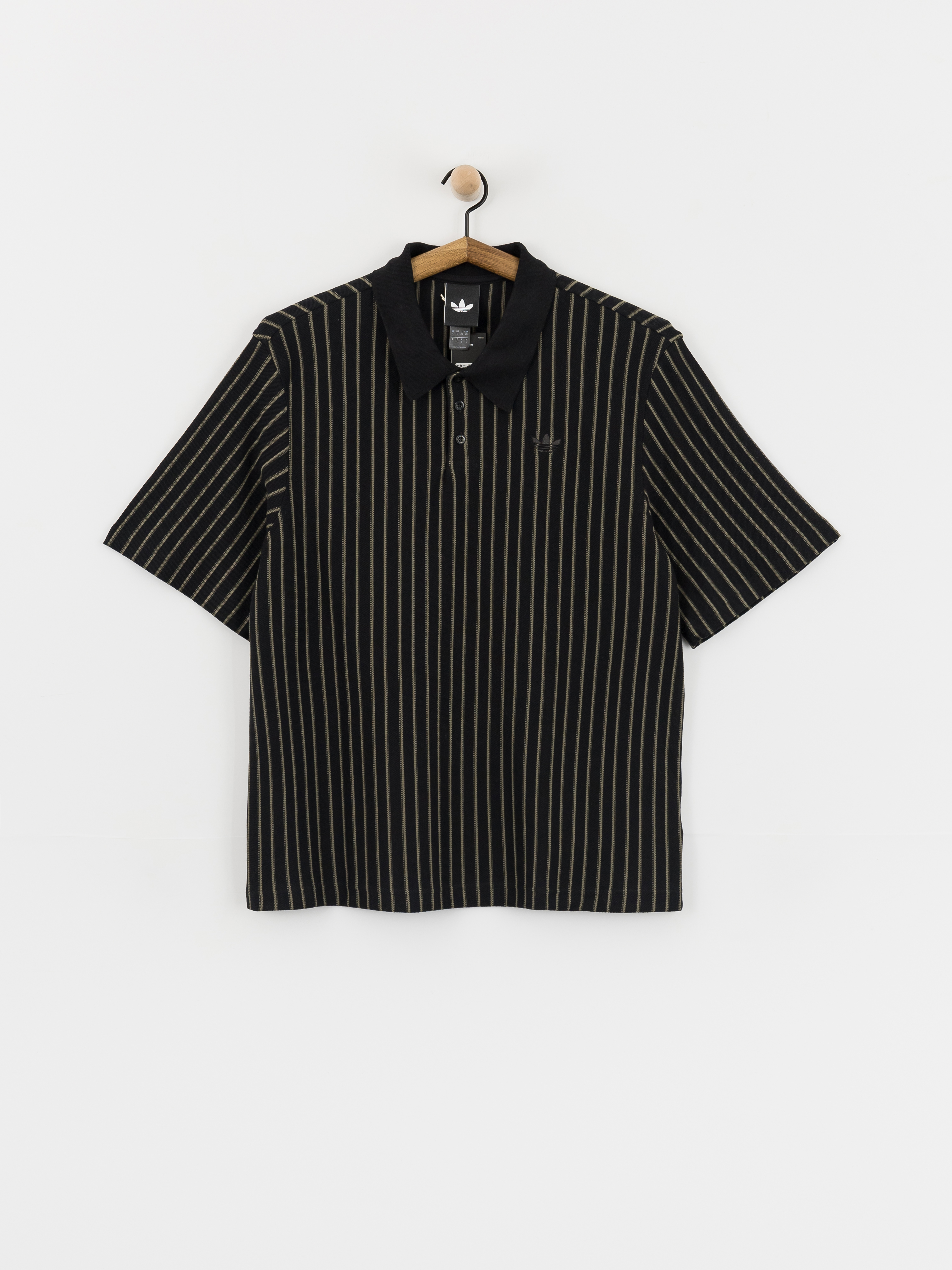 Tricou polo adidas Sk Og Jers (black/olistr)