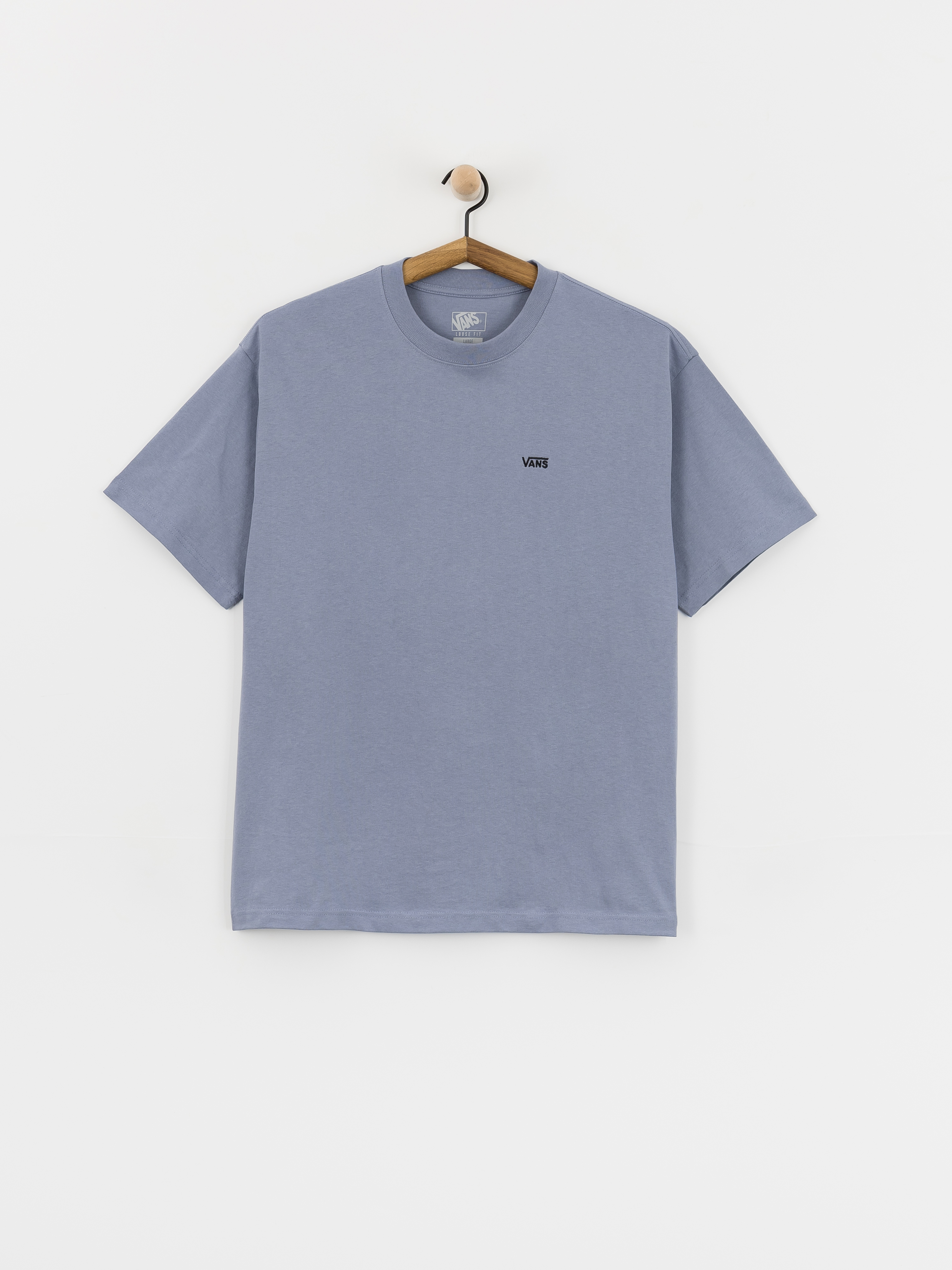Tricou Vans Left Chest II Loose (glacial slate)