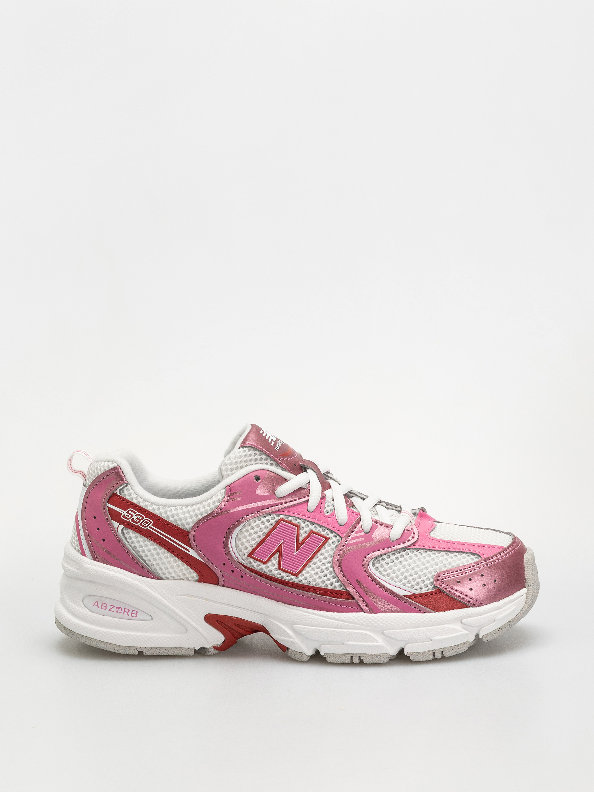 Pantofi New Balance 530 JR (pink satin/shadow red)