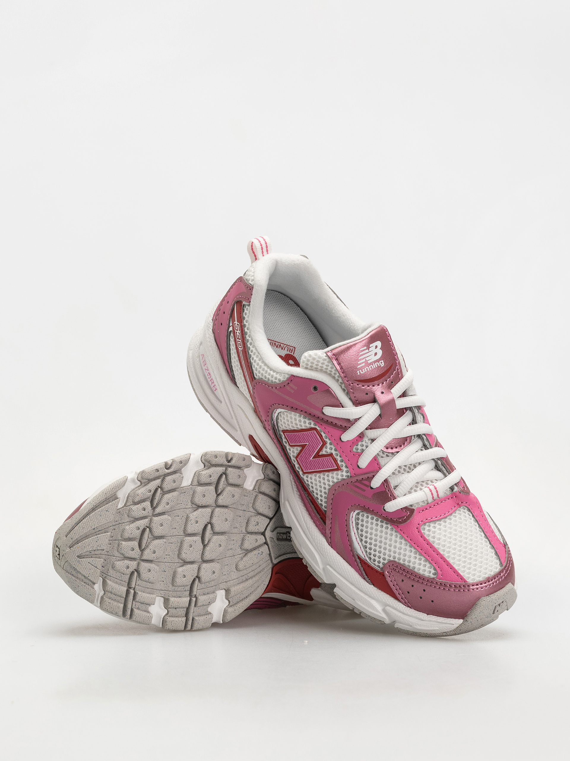 Pantofi New Balance 530 JR (pink satin/shadow red)