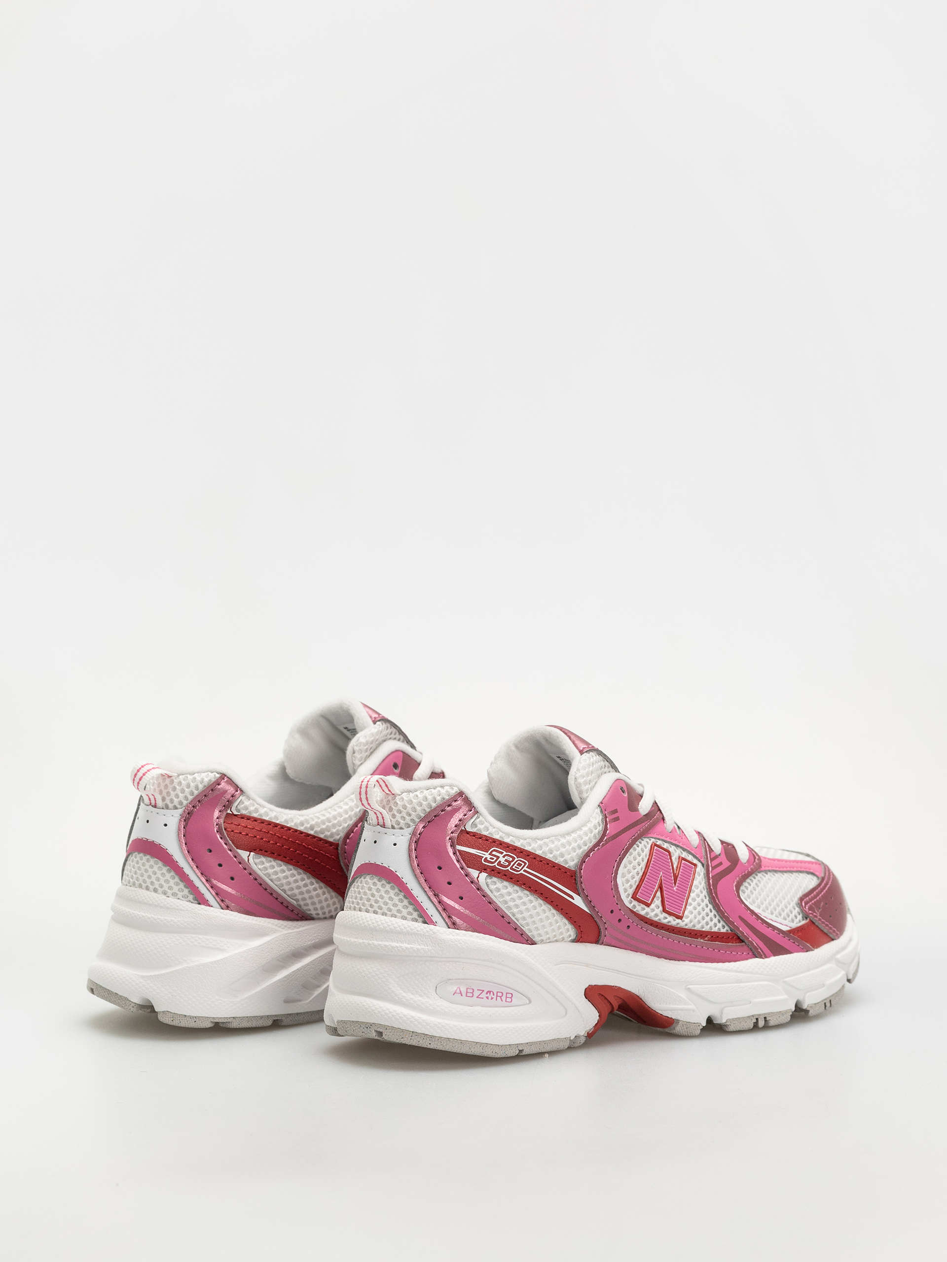 Pantofi New Balance 530 JR (pink satin/shadow red)