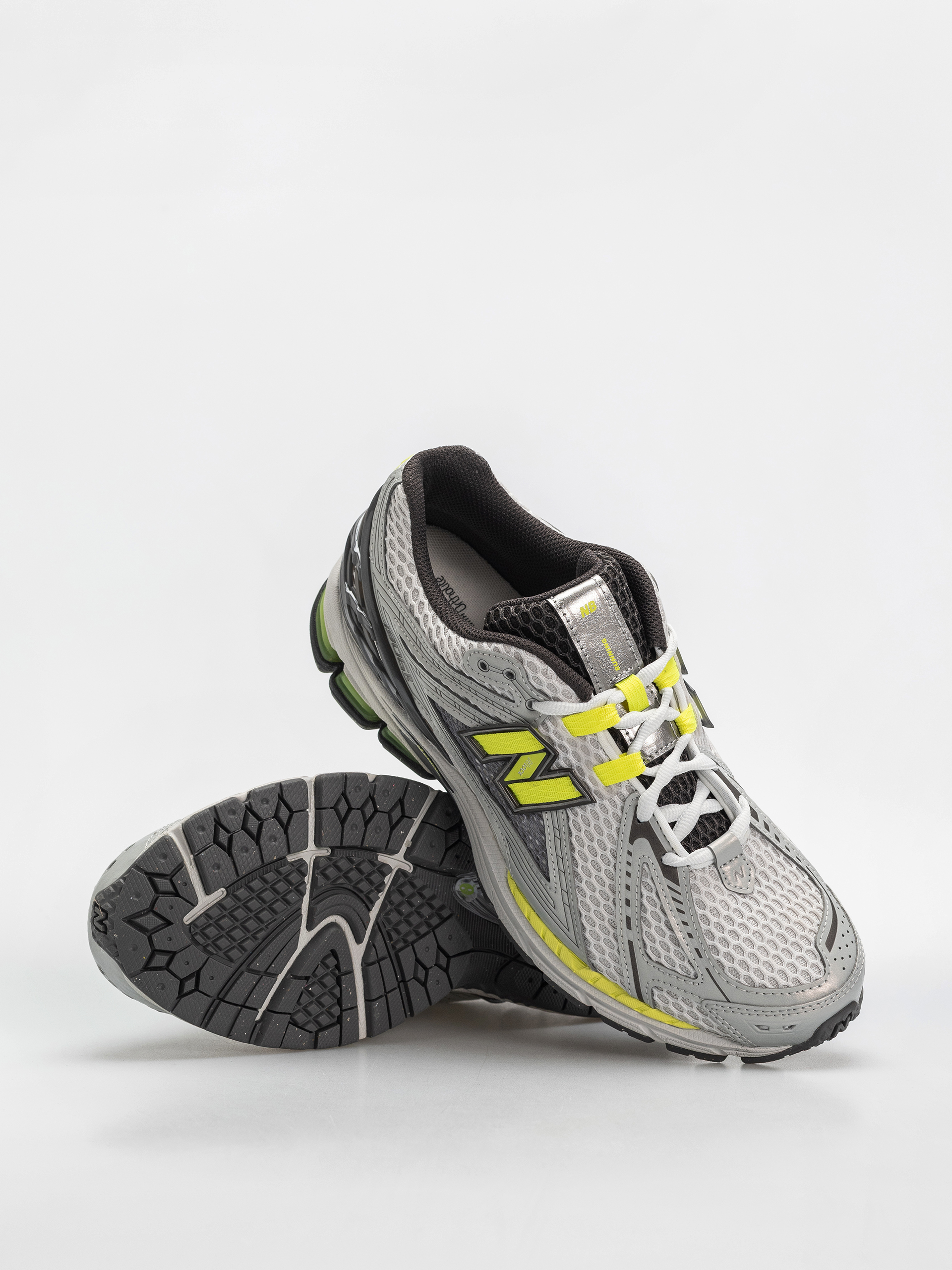 Pantofi New Balance 1906 (light silver metallic/alkaline green)