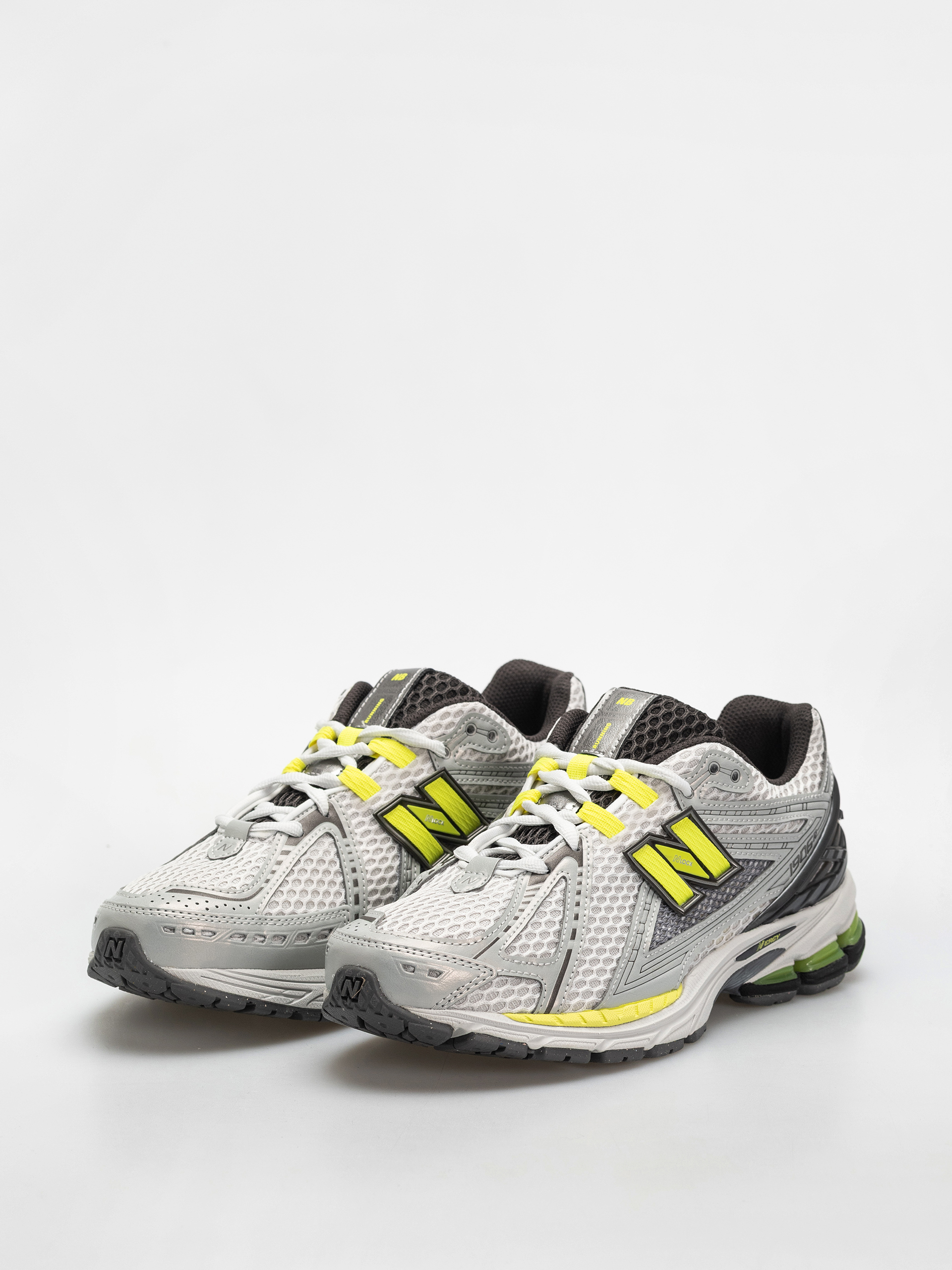 Pantofi New Balance 1906 (light silver metallic/alkaline green)