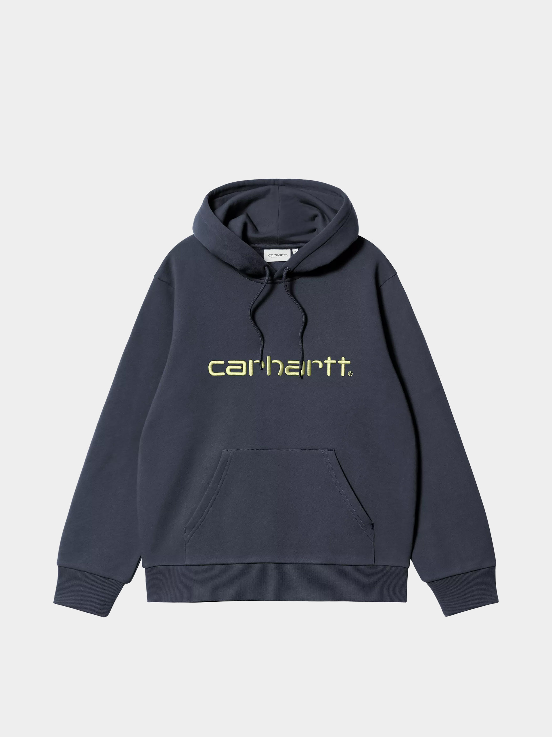 Hanorac cu glugă Carhartt WIP Carhartt HD (deep night/gentle green)