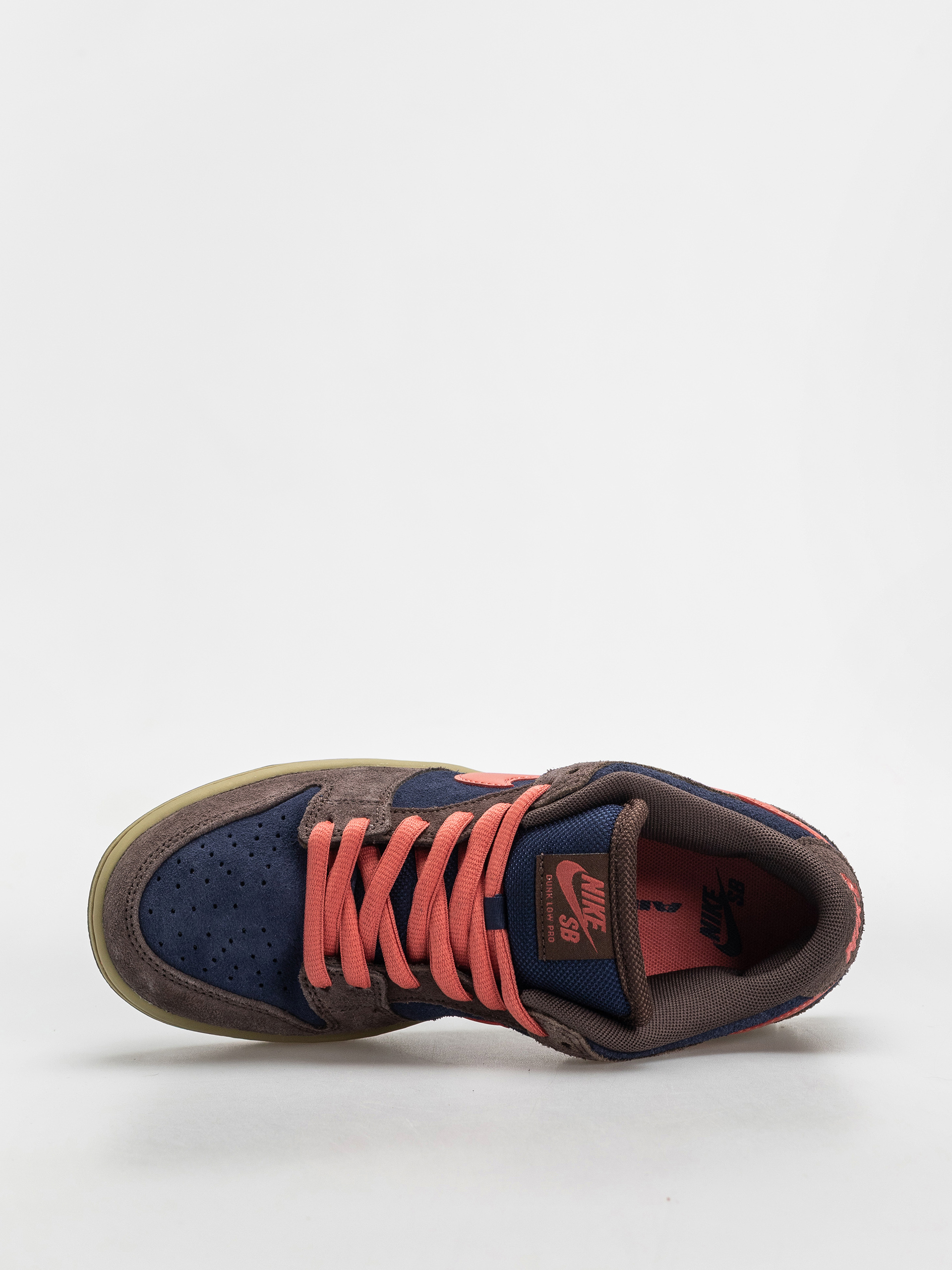 Pantofi Nike SB Dunk Low Pro - maro, roșu, albastru marin (baroque
