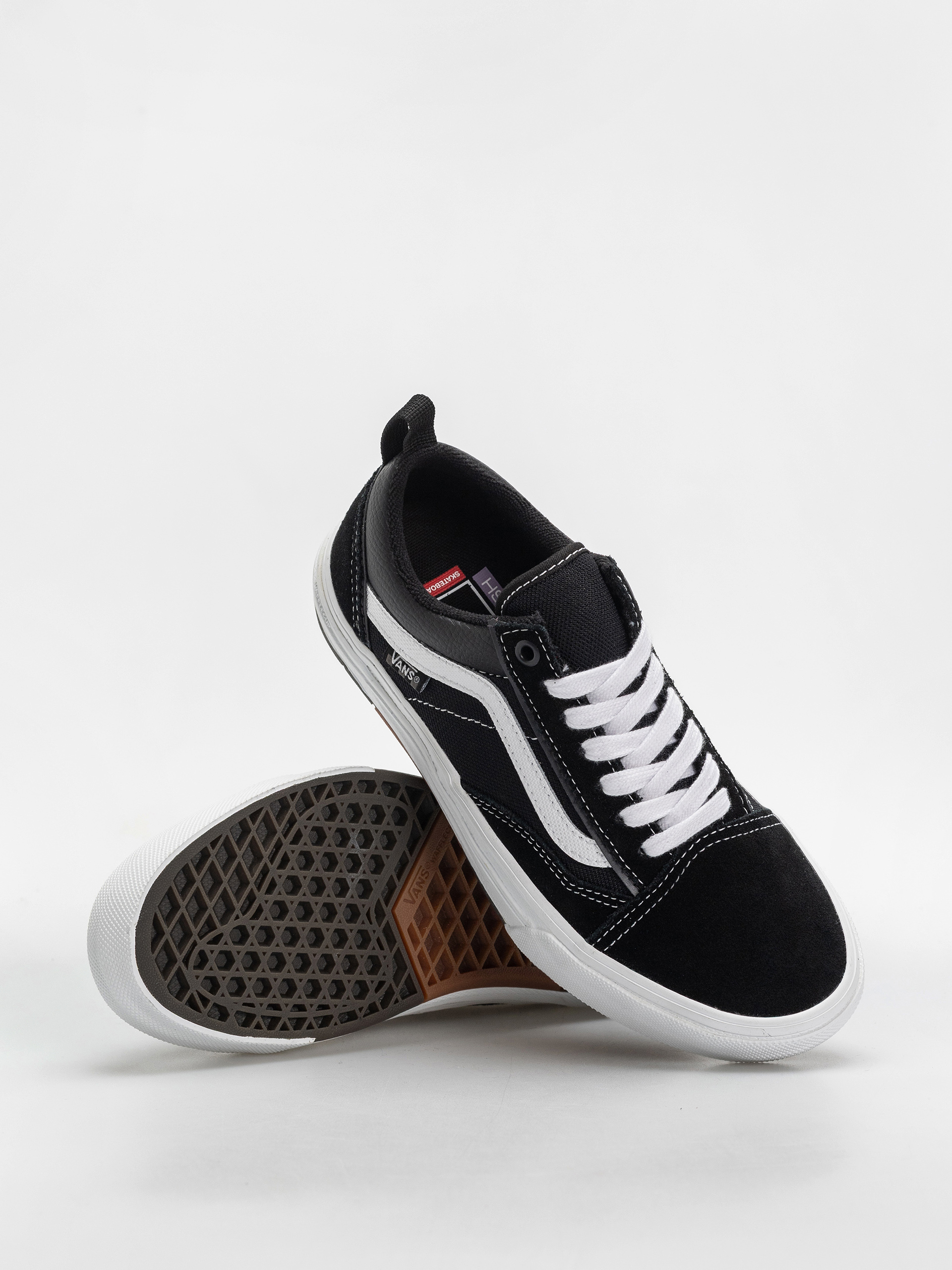 Pantofi Vans Skate Old Skool Wafflecup - negru (black/white)
