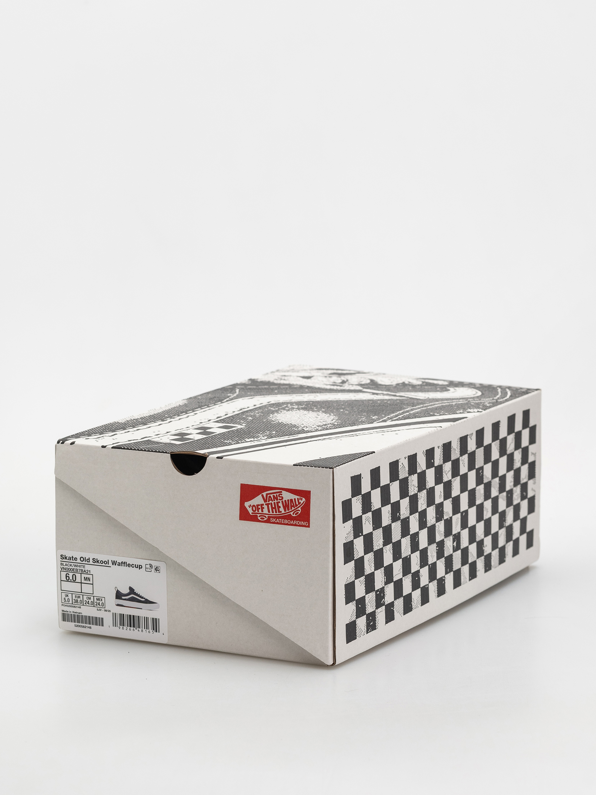 Pantofi Vans Skate Old Skool Wafflecup (black/white)