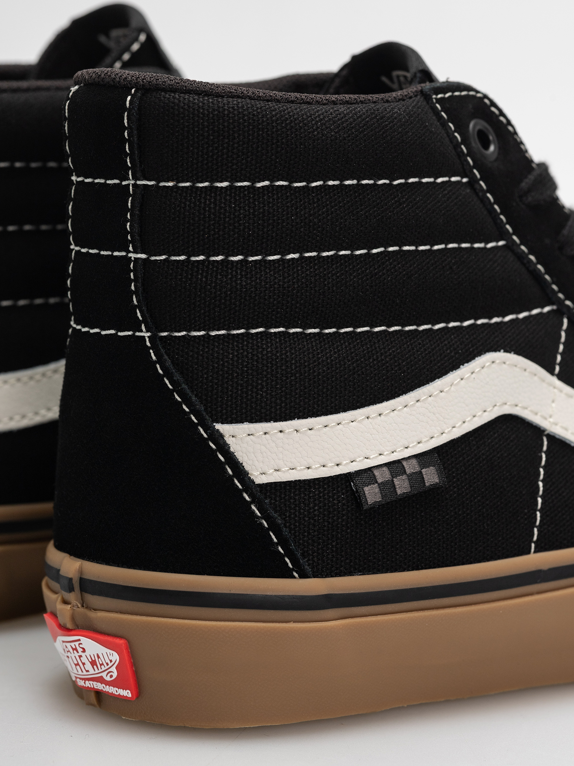 Pantofi Vans Skate Sk8 Hi (black/gum/white)