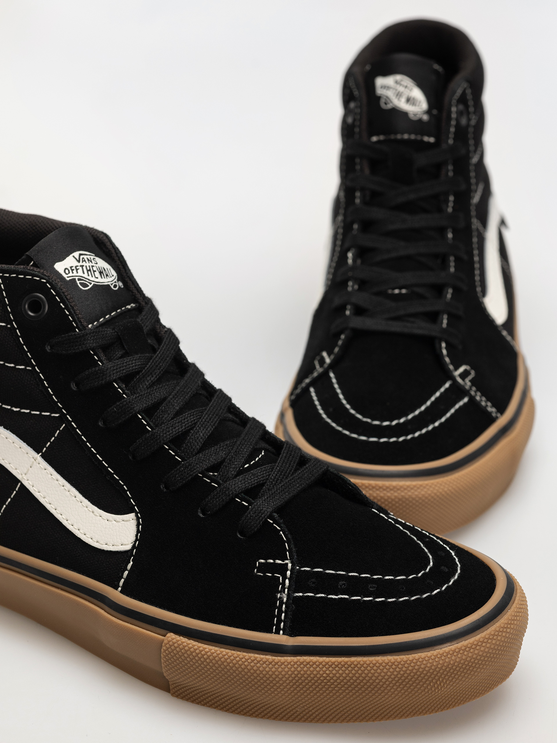 Pantofi Vans Skate Sk8 Hi (black/gum/white)