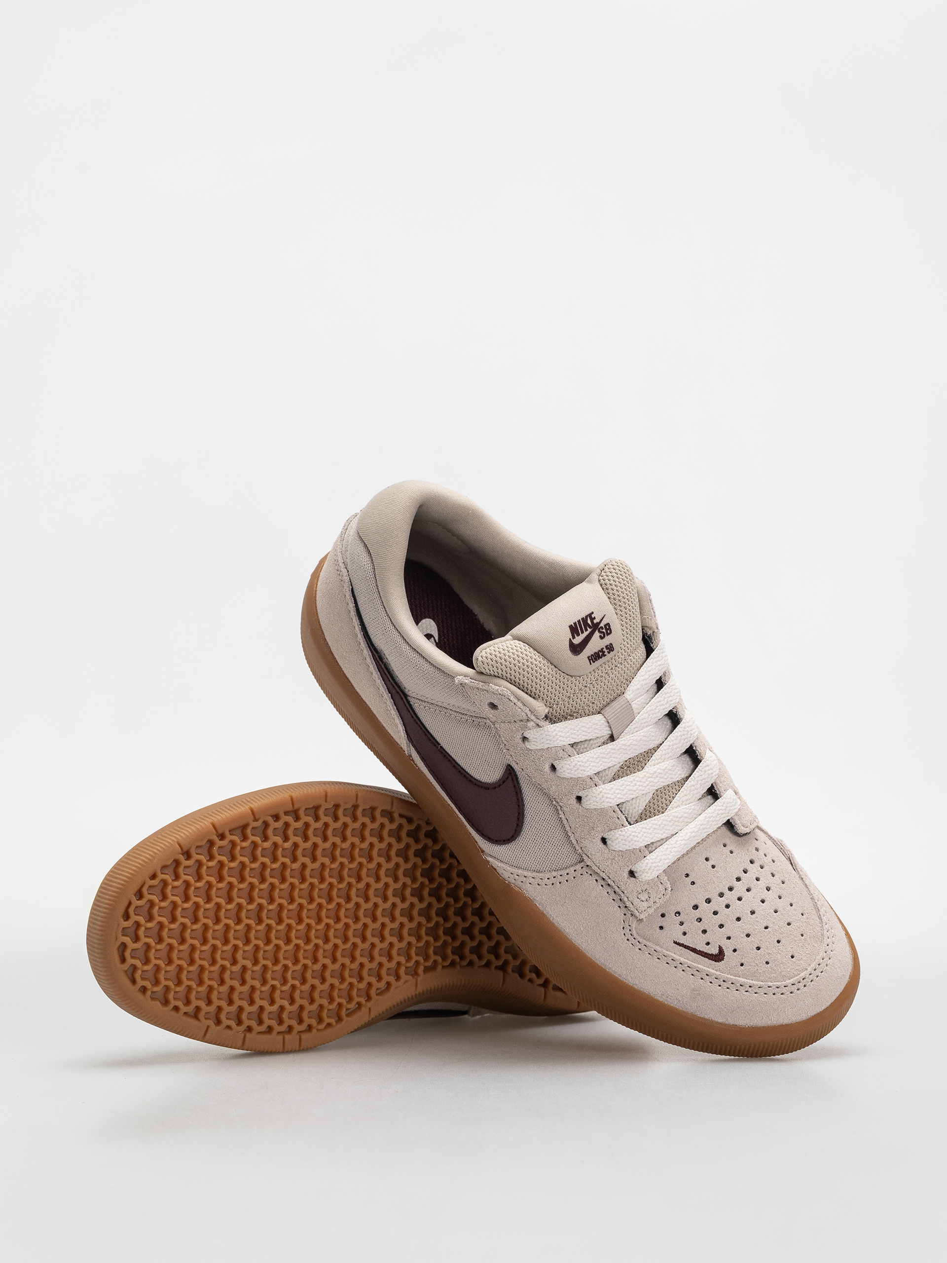 Pantofi Nike SB Force 58 (cream ii/burgundy crush gum light brown)