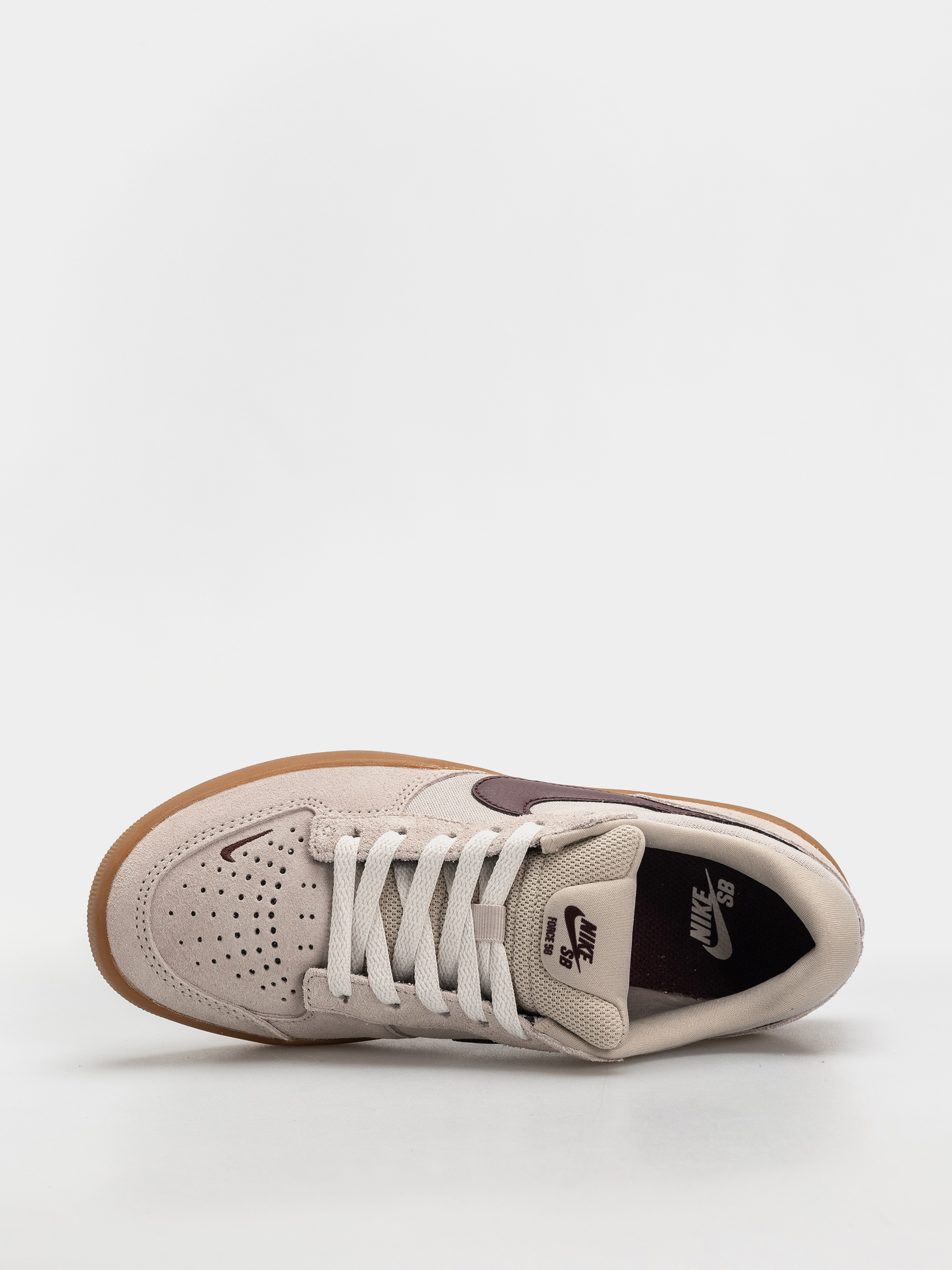 Pantofi Nike SB Force 58 (cream ii/burgundy crush gum light brown)