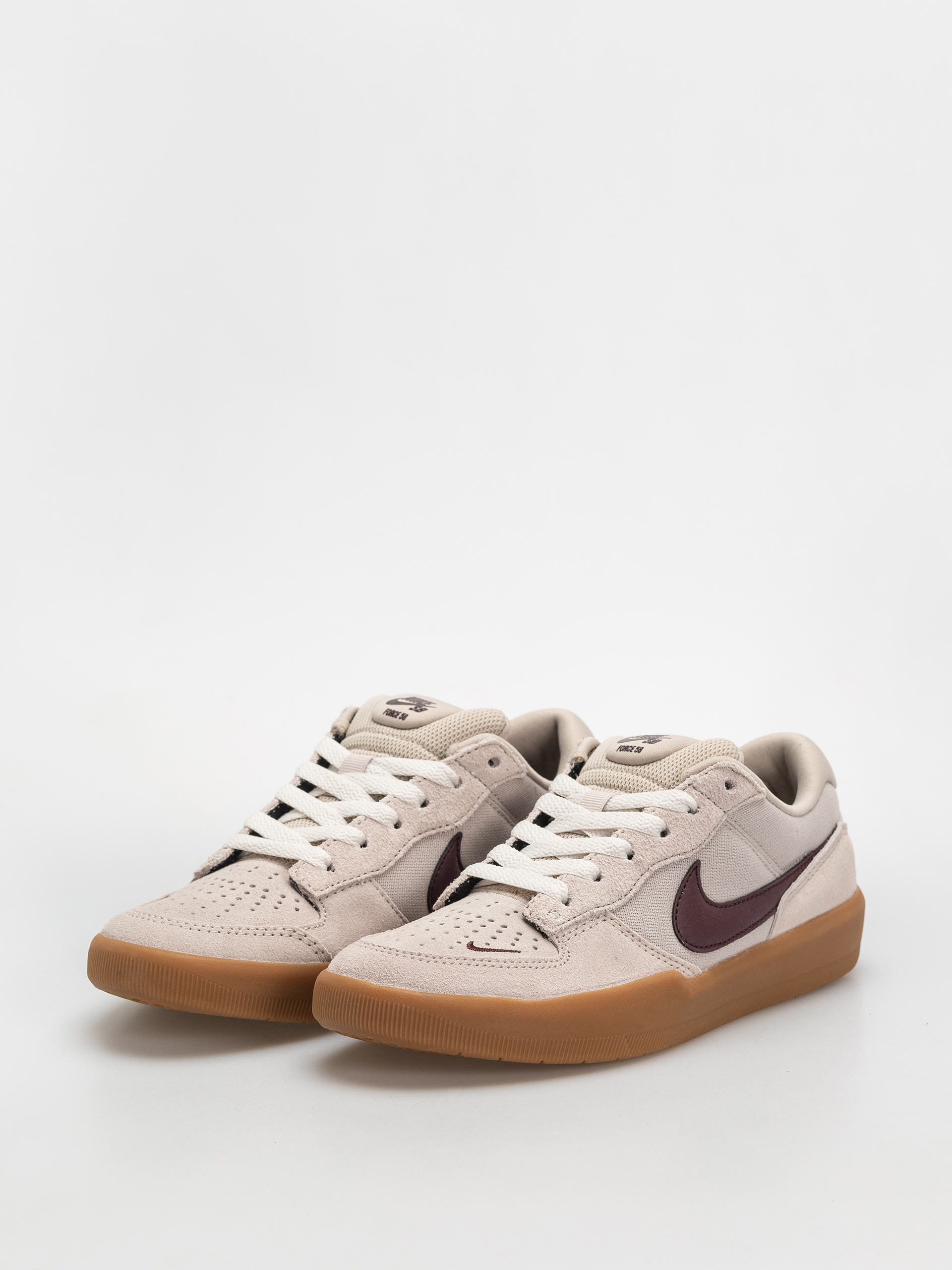 Pantofi Nike SB Force 58 (cream ii/burgundy crush gum light brown)