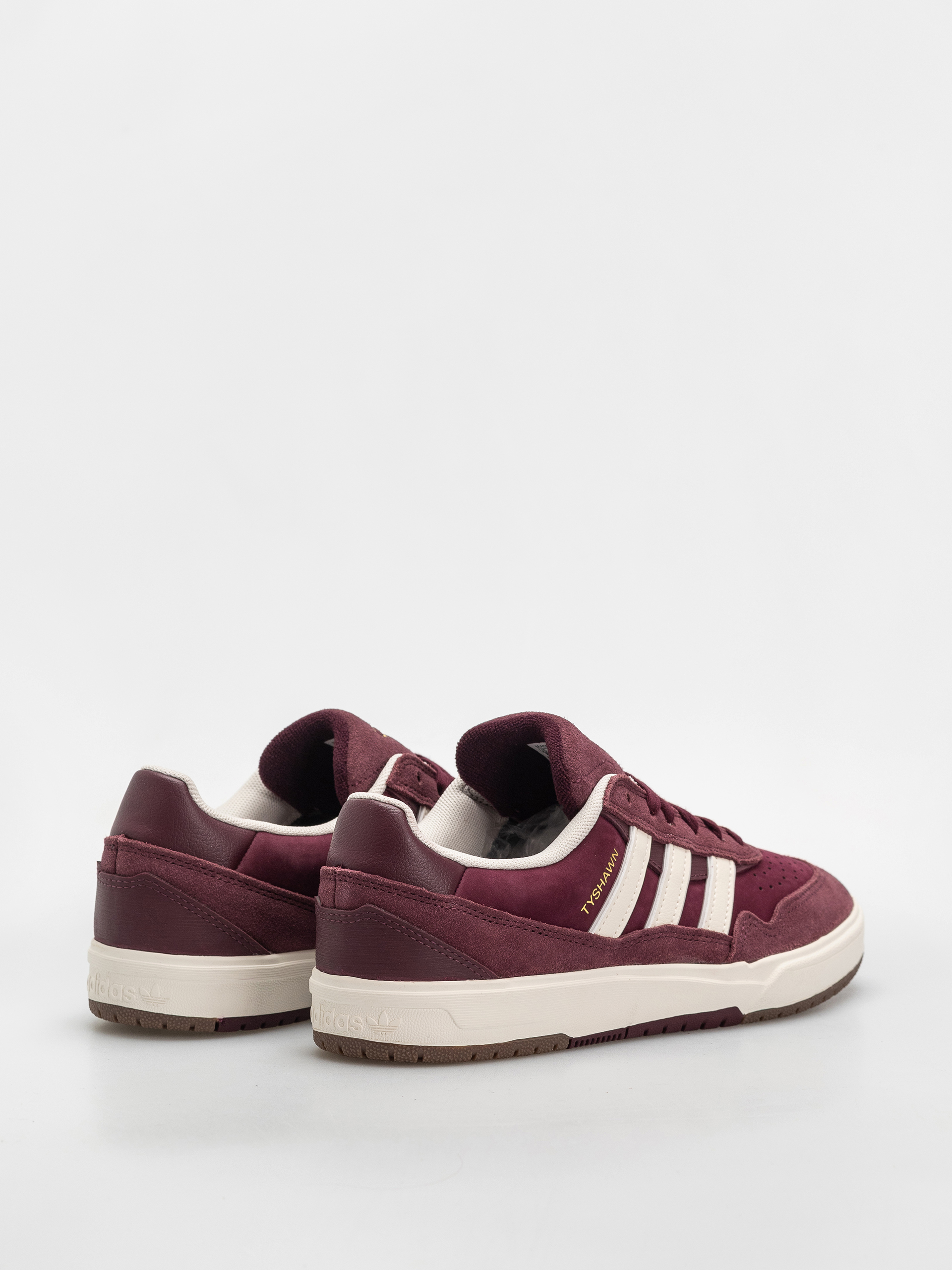 Pantofi adidas Tyshawn II (maroon/cwhite/goldmt)