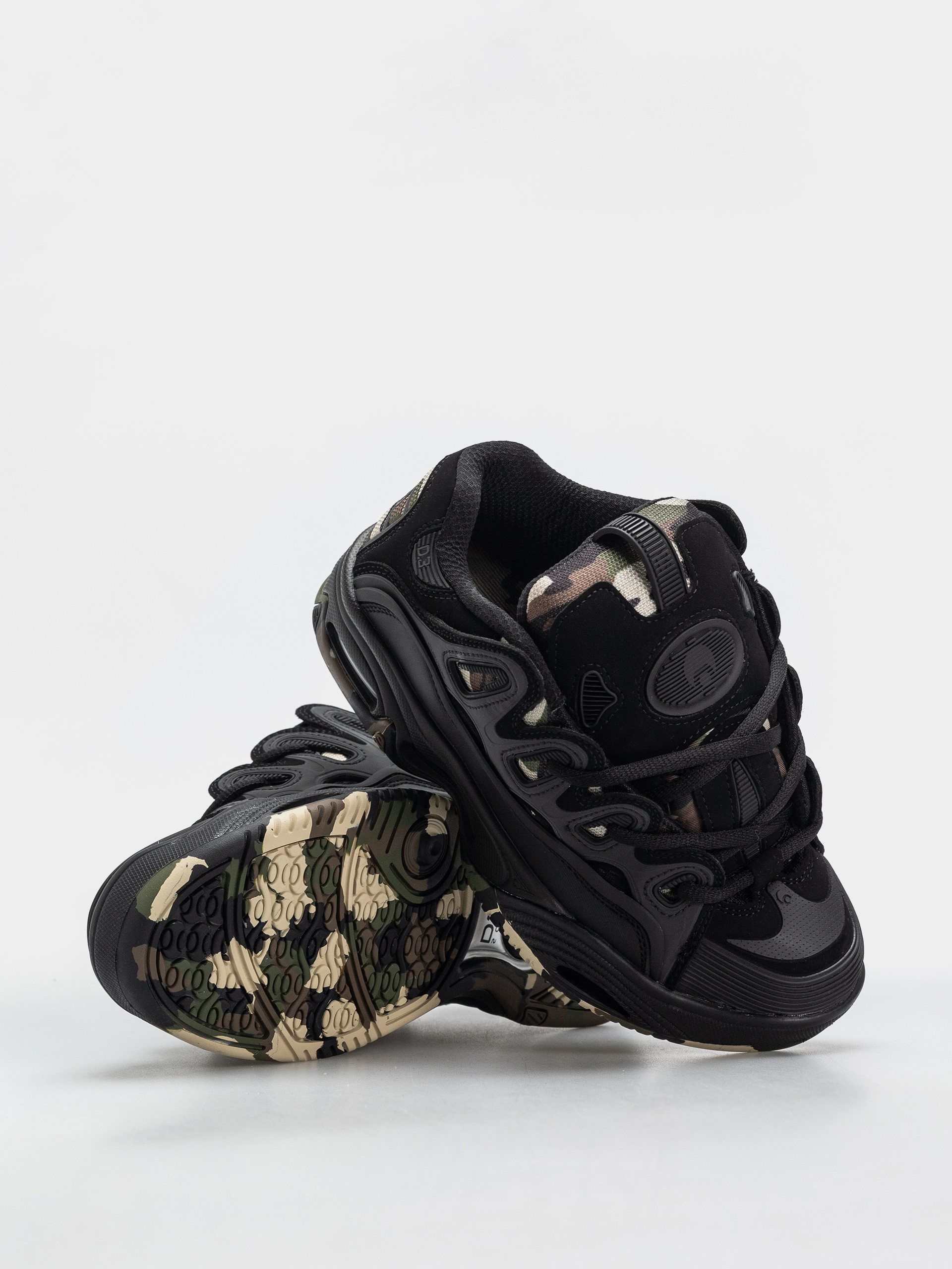 Pantofi Osiris D3 2001 (black/camo)