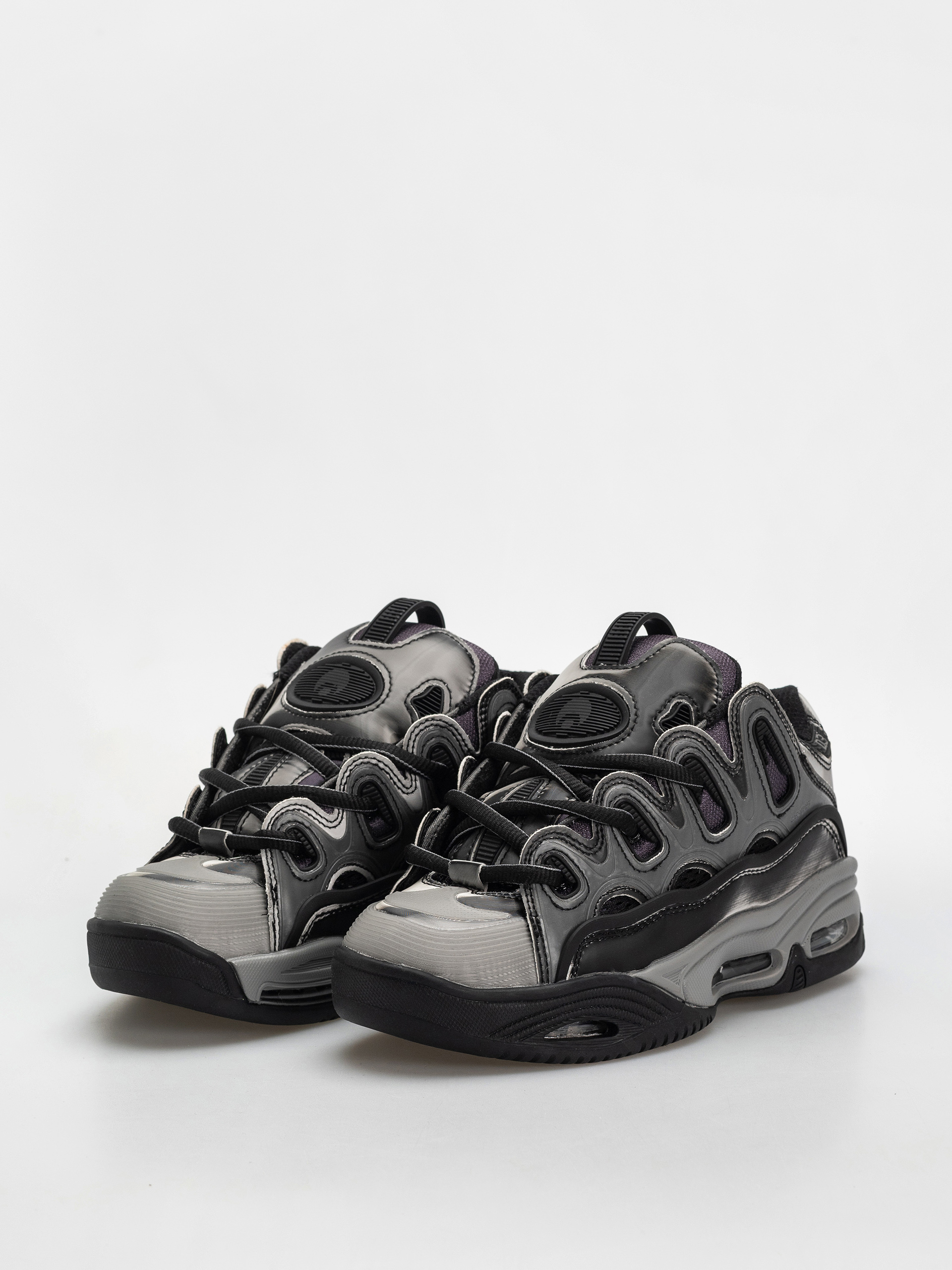 Pantofi Osiris D3 2001 (silver/black/holo)