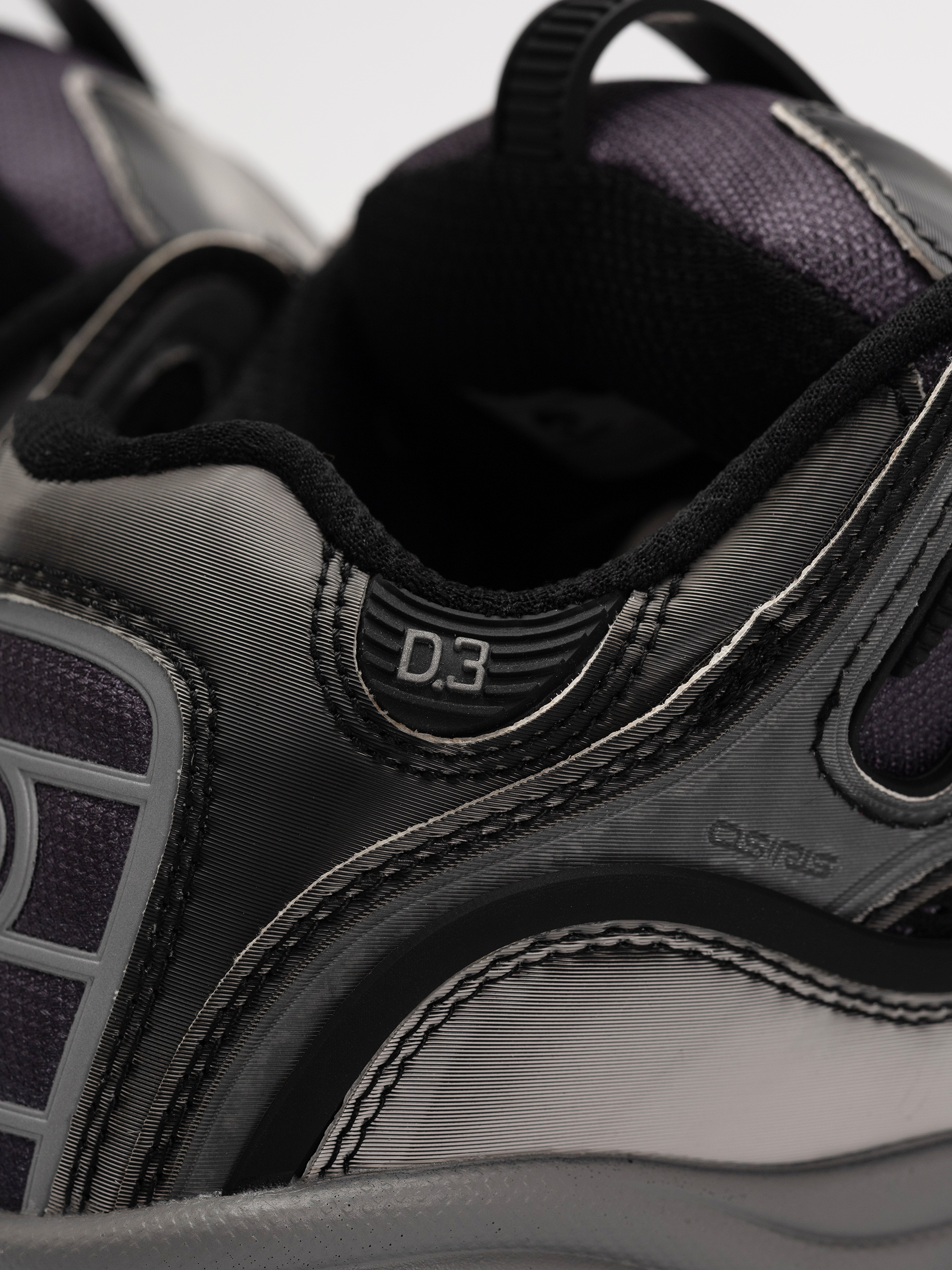 Pantofi Osiris D3 2001 (silver/black/holo)