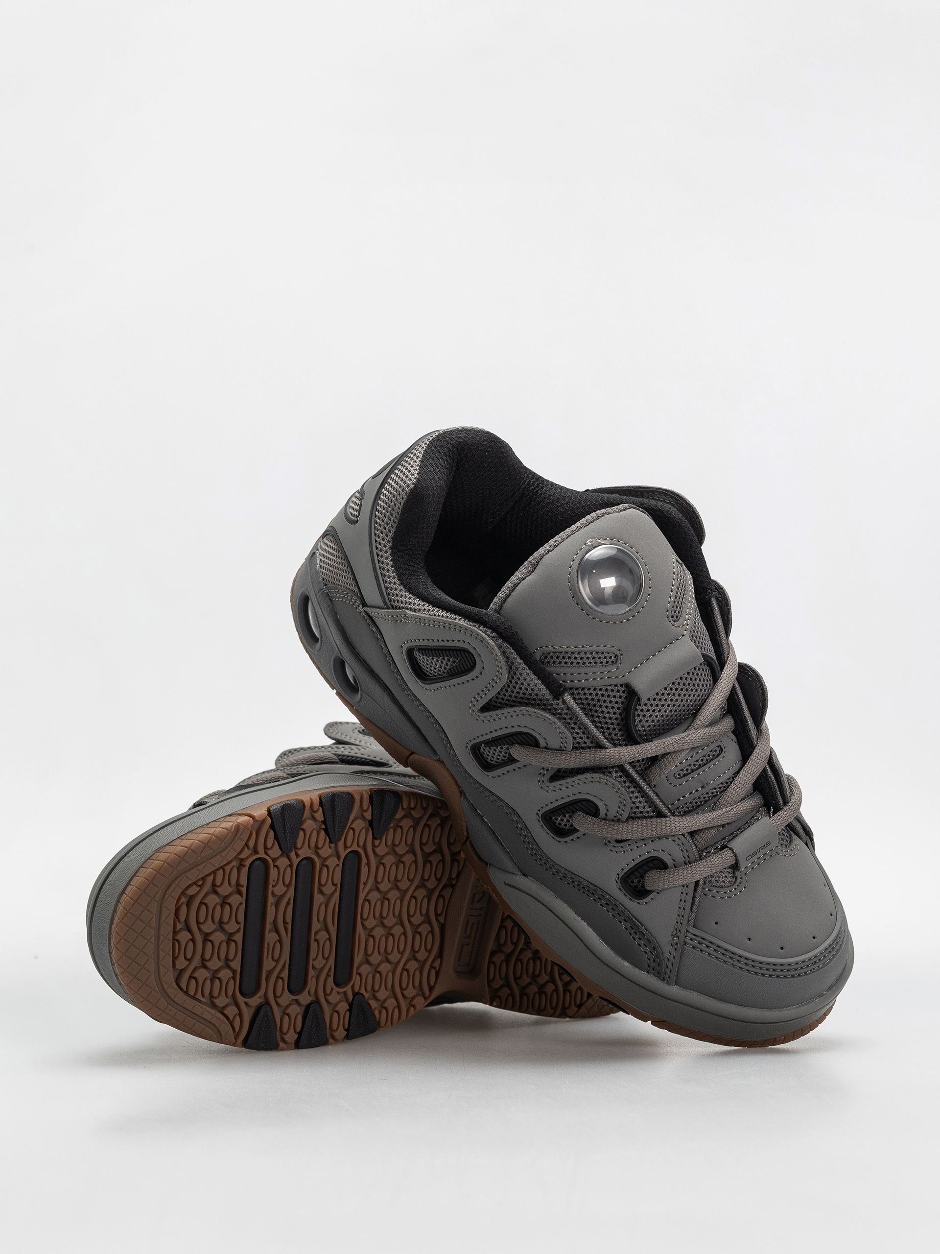 Pantofi Osiris D3 OG (grey/black/gum)