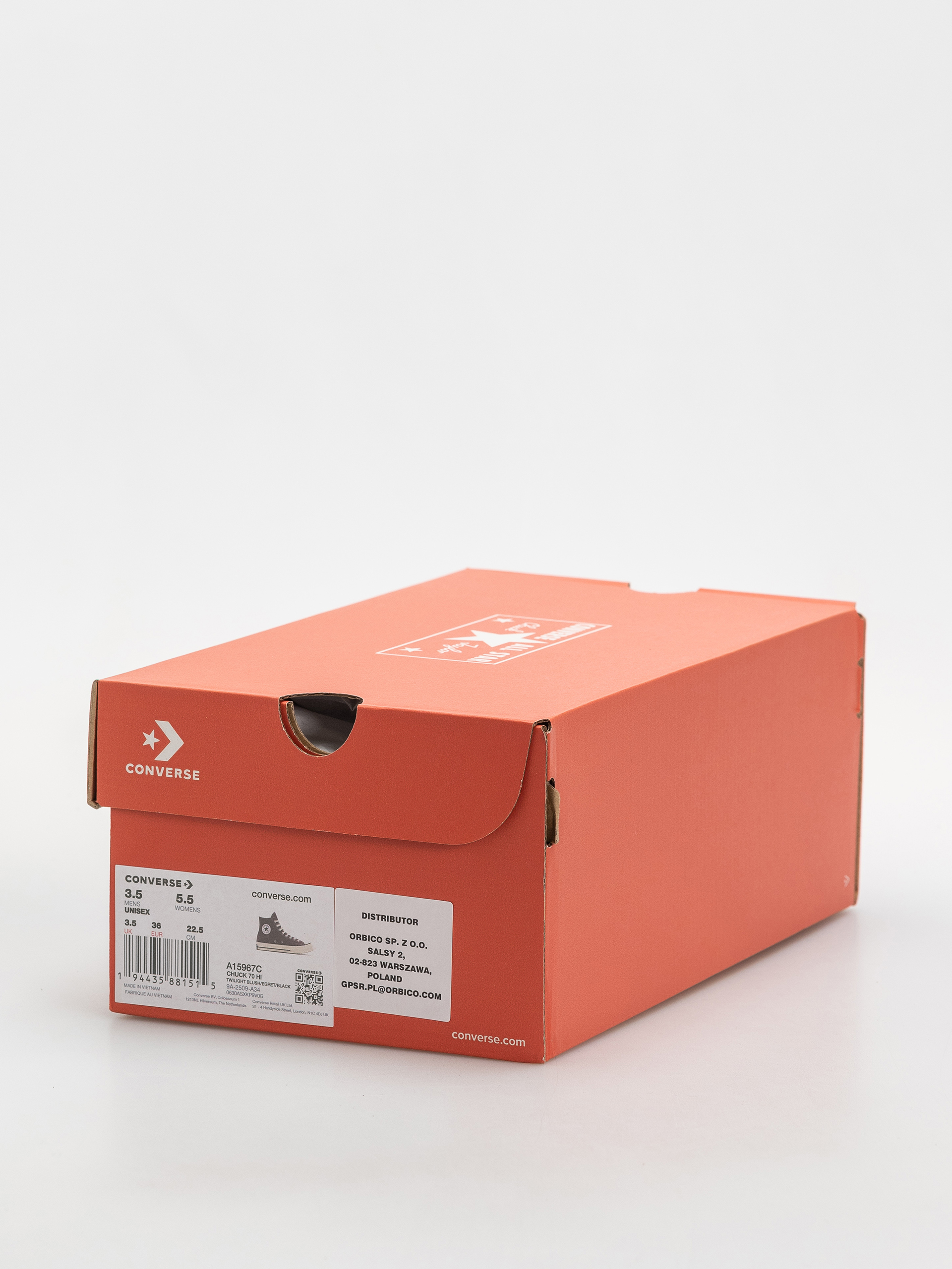 Teniși Converse Chuck 70 Hi (twilight blush/egret/black)