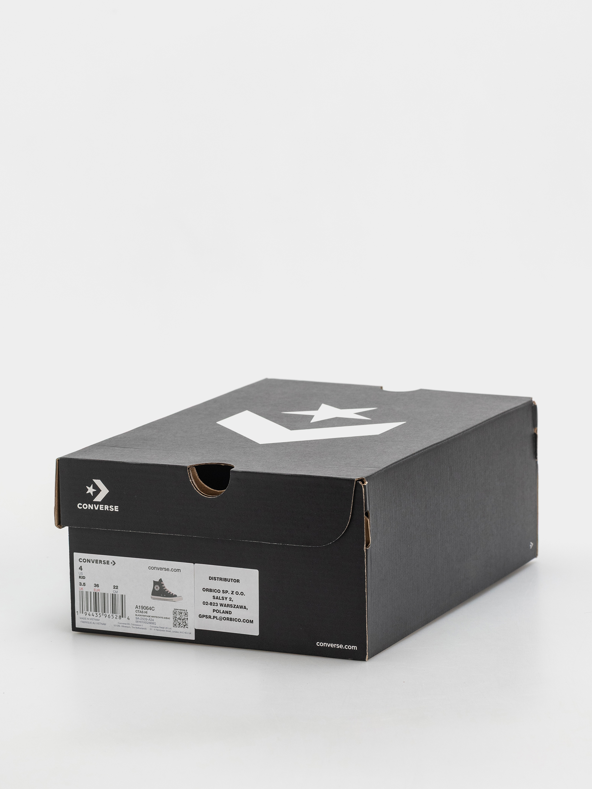 Teniși Converse Chuck Taylor All Star Hi (black/vintage white/days ahead)