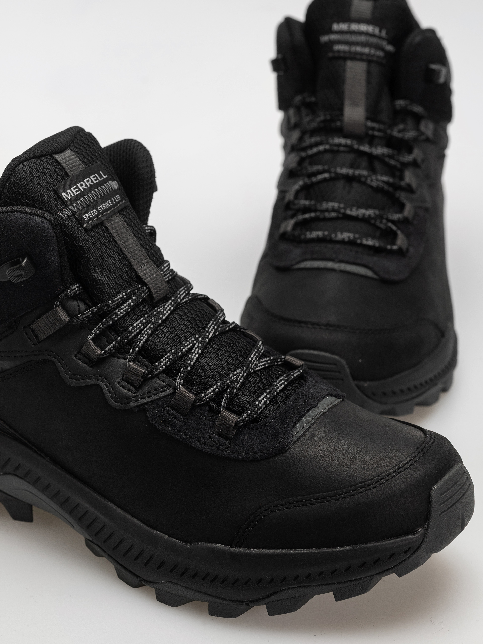 Pantofi Merrell Speed Strike 2 Mid Ltr Wp (black)