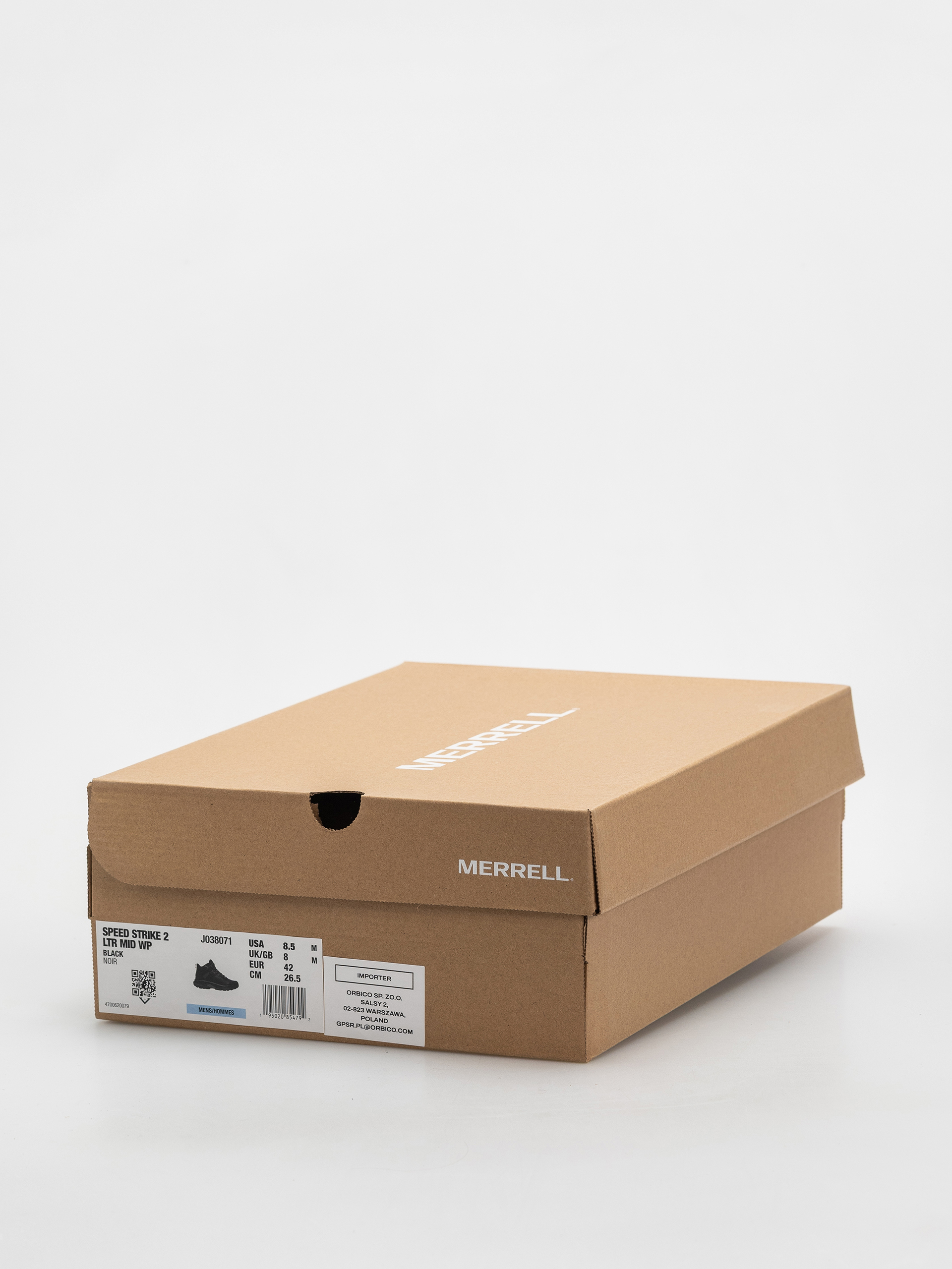 Pantofi Merrell Speed Strike 2 Mid Ltr Wp (black)