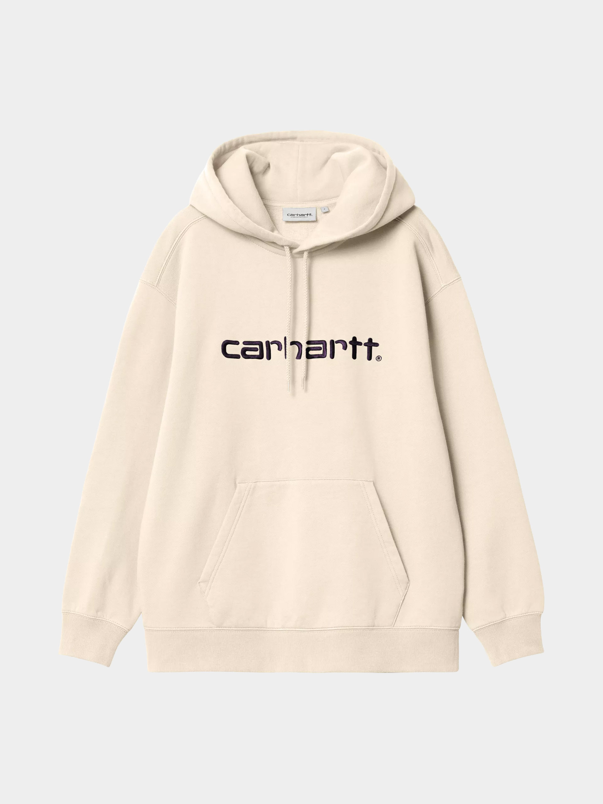 Hanorac cu glugă Carhartt WIP Carhartt HD Wmn (cinnerus/cozy purple)