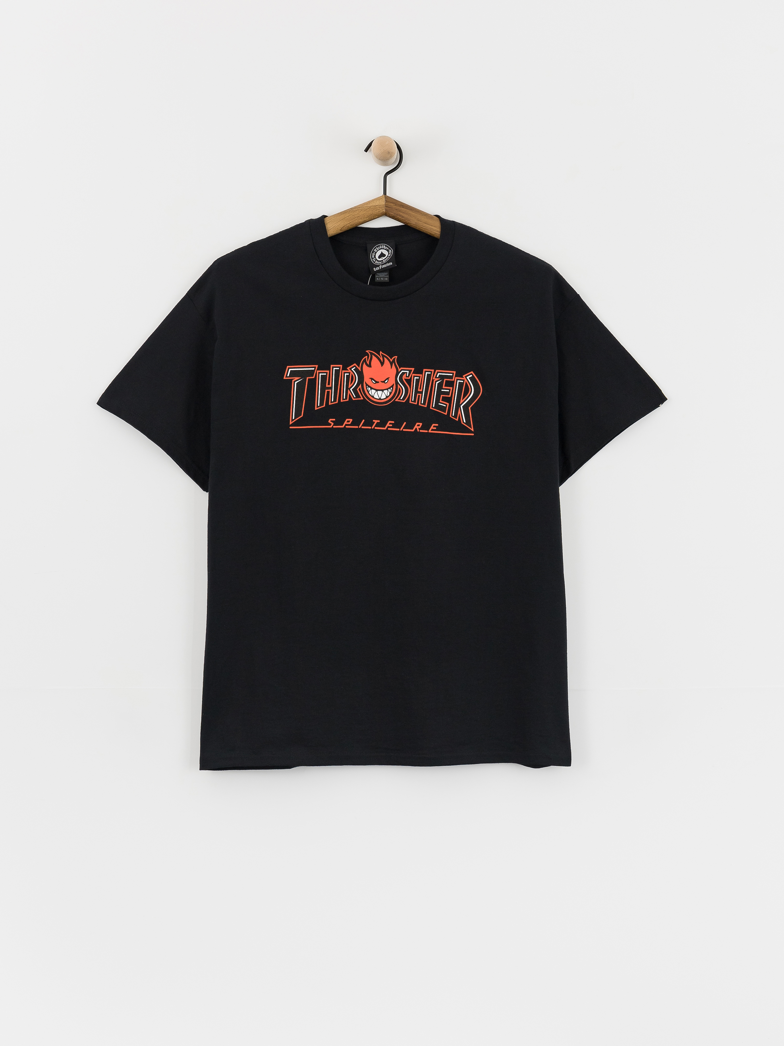 Tricou Thrasher x Spitfire Big Head Outline